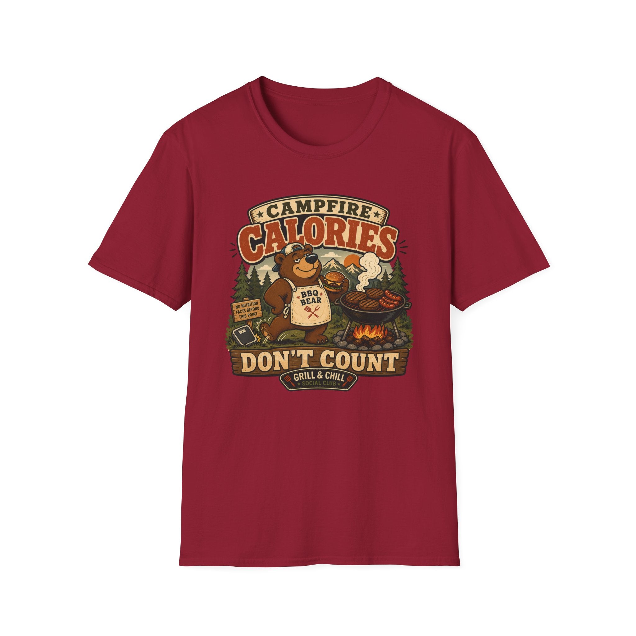Campfire Calories Don't Count T-Shirt