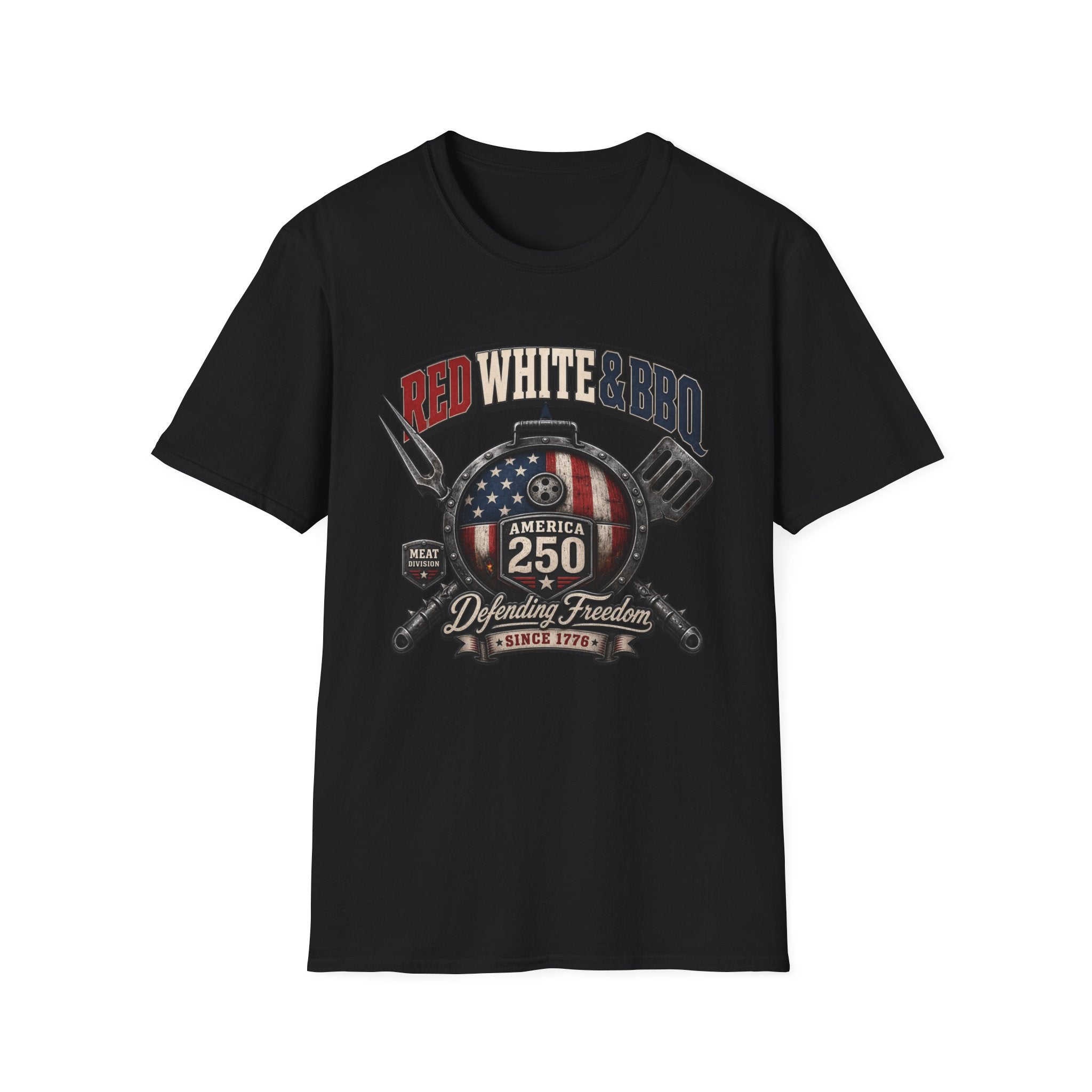 Red White BBQ 250 T-Shirt