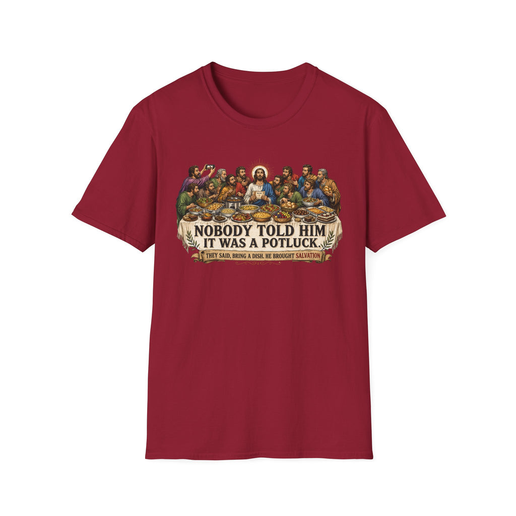 Jesus Potluck Salvation T-Shirt