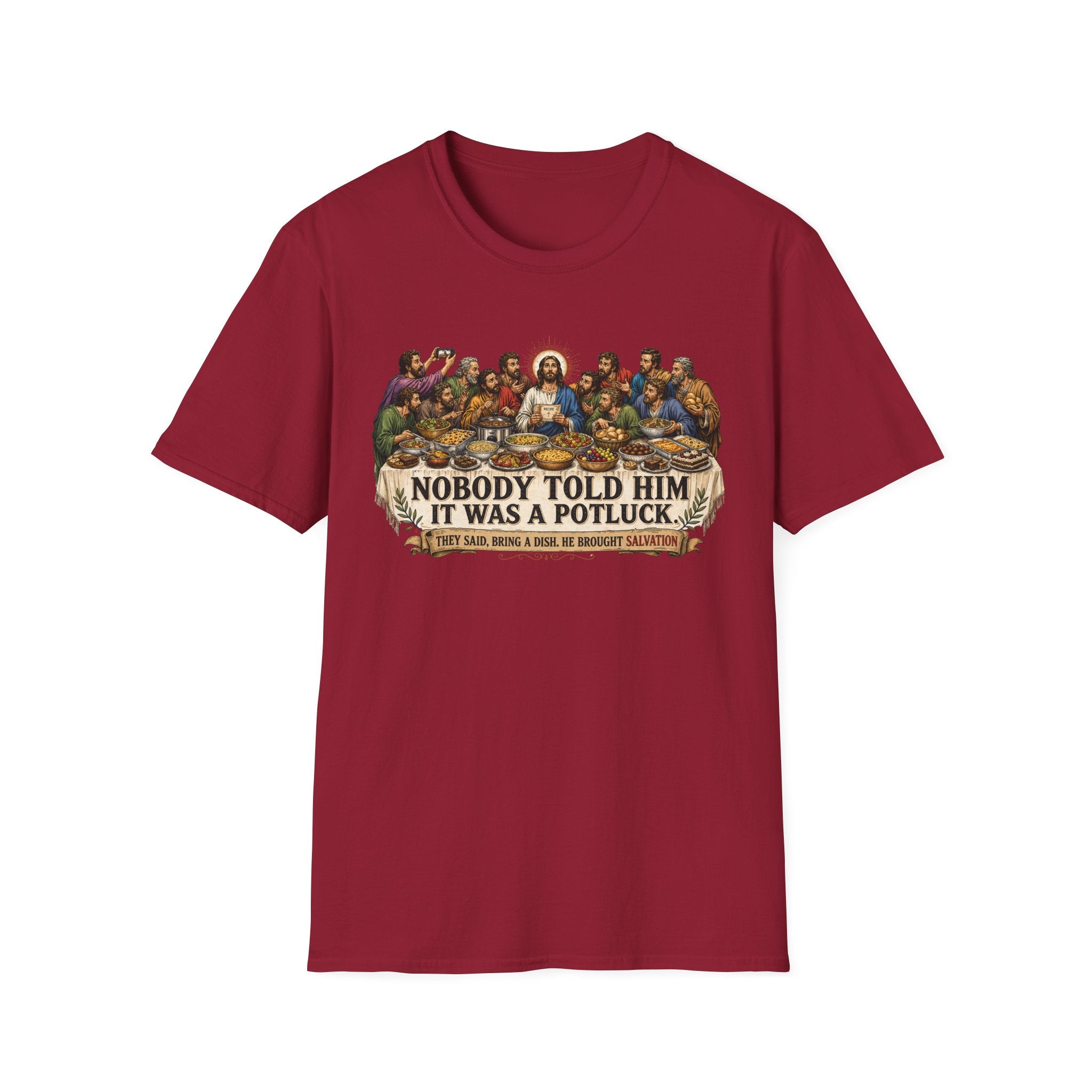 Jesus Potluck Salvation T-Shirt