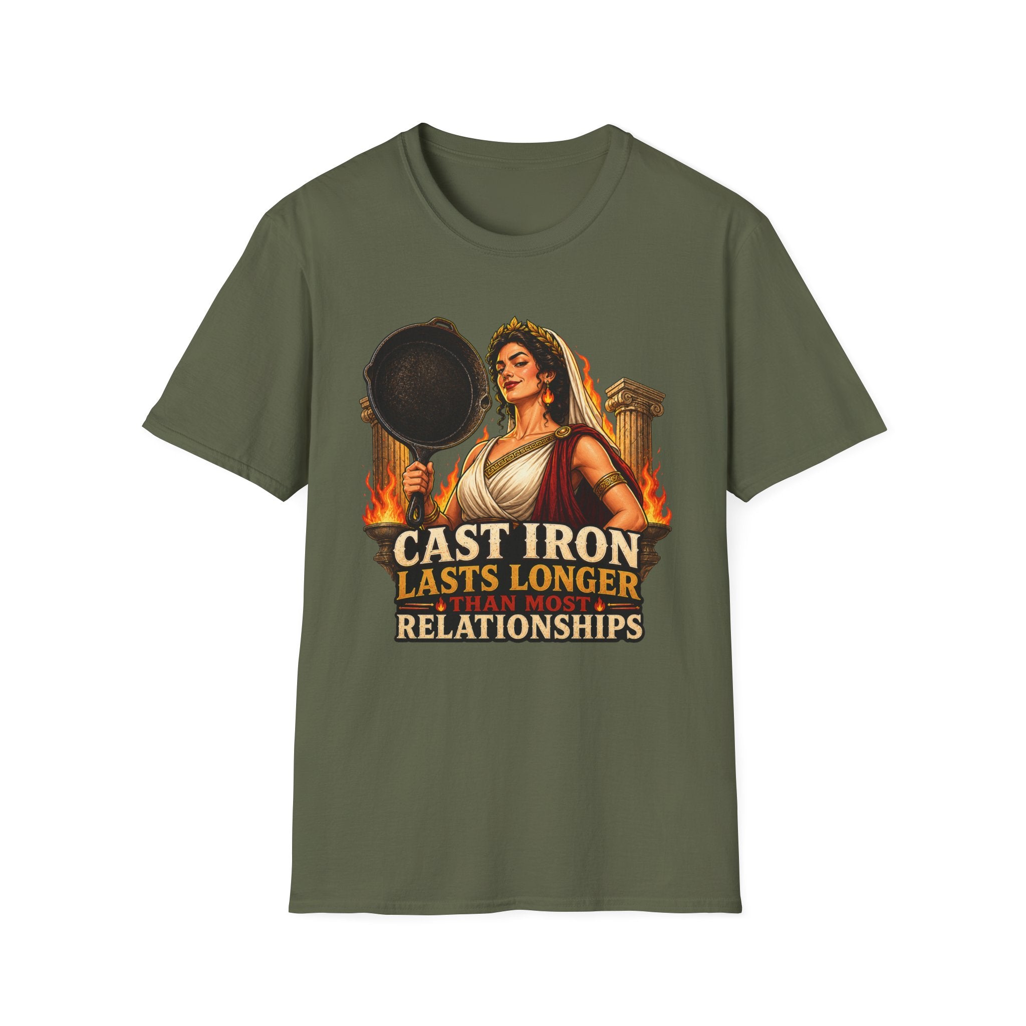 Cast Iron Lasts Longer T-Shirt