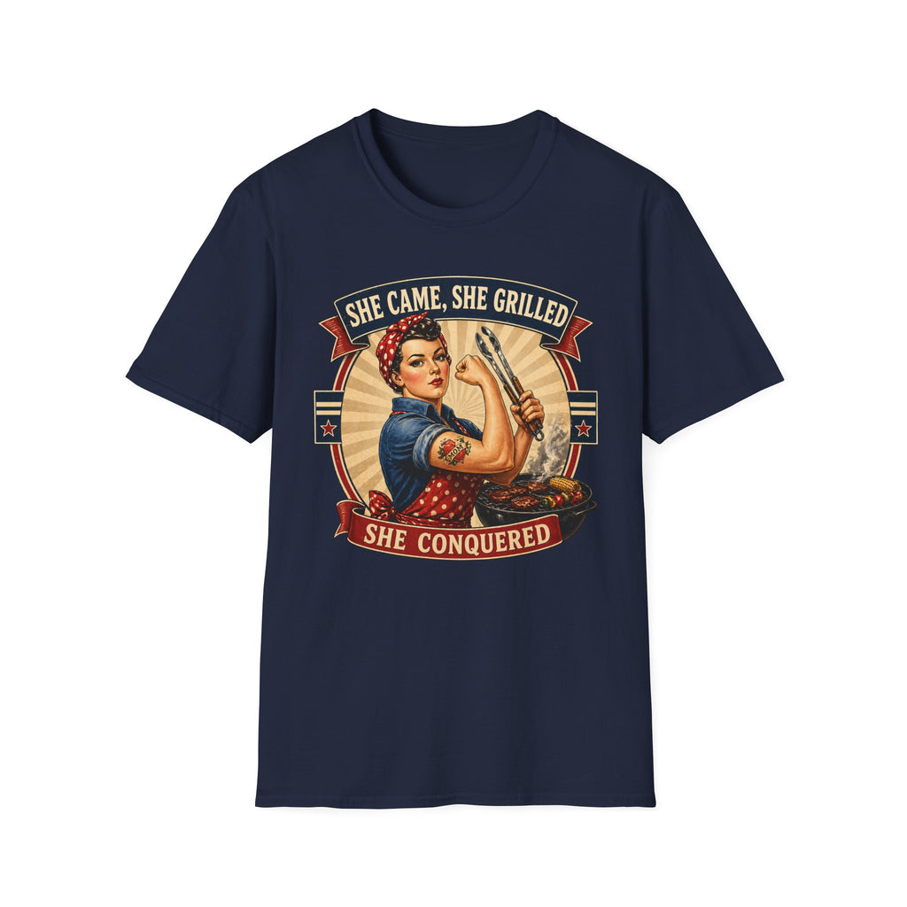 Rosie She Came She Grilled T-Shirt