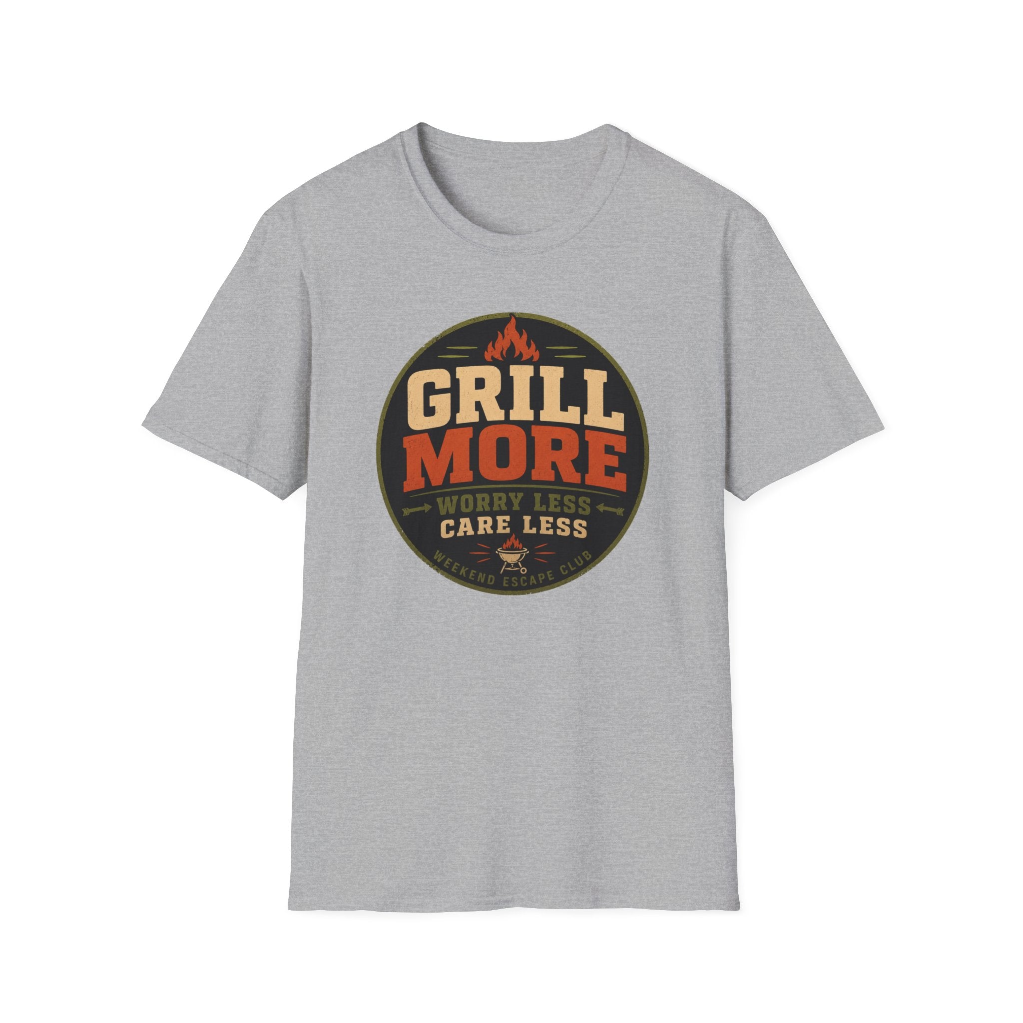 Grill More Worry Less T-Shirt