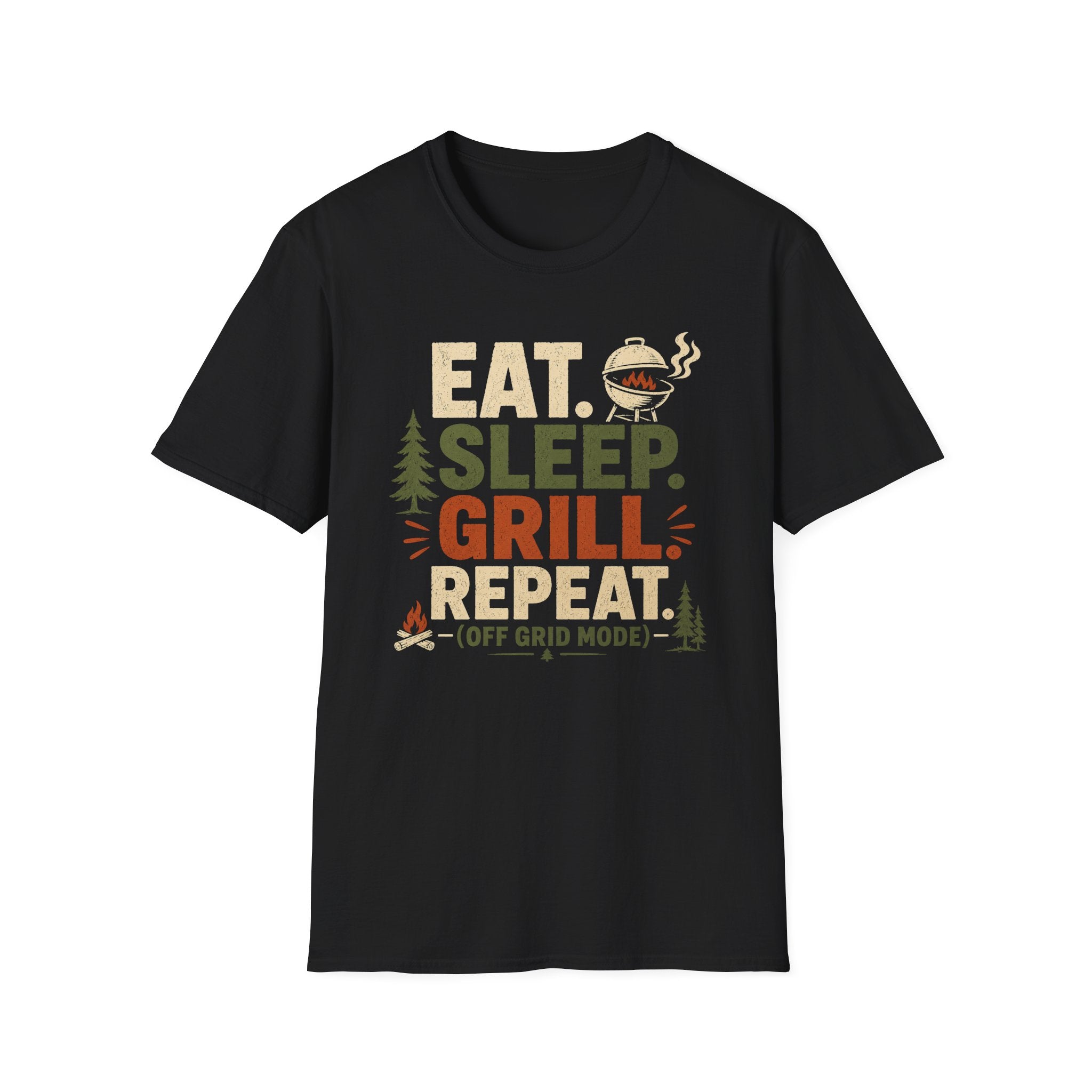Eat Sleep Grill Repeat T-Shirt