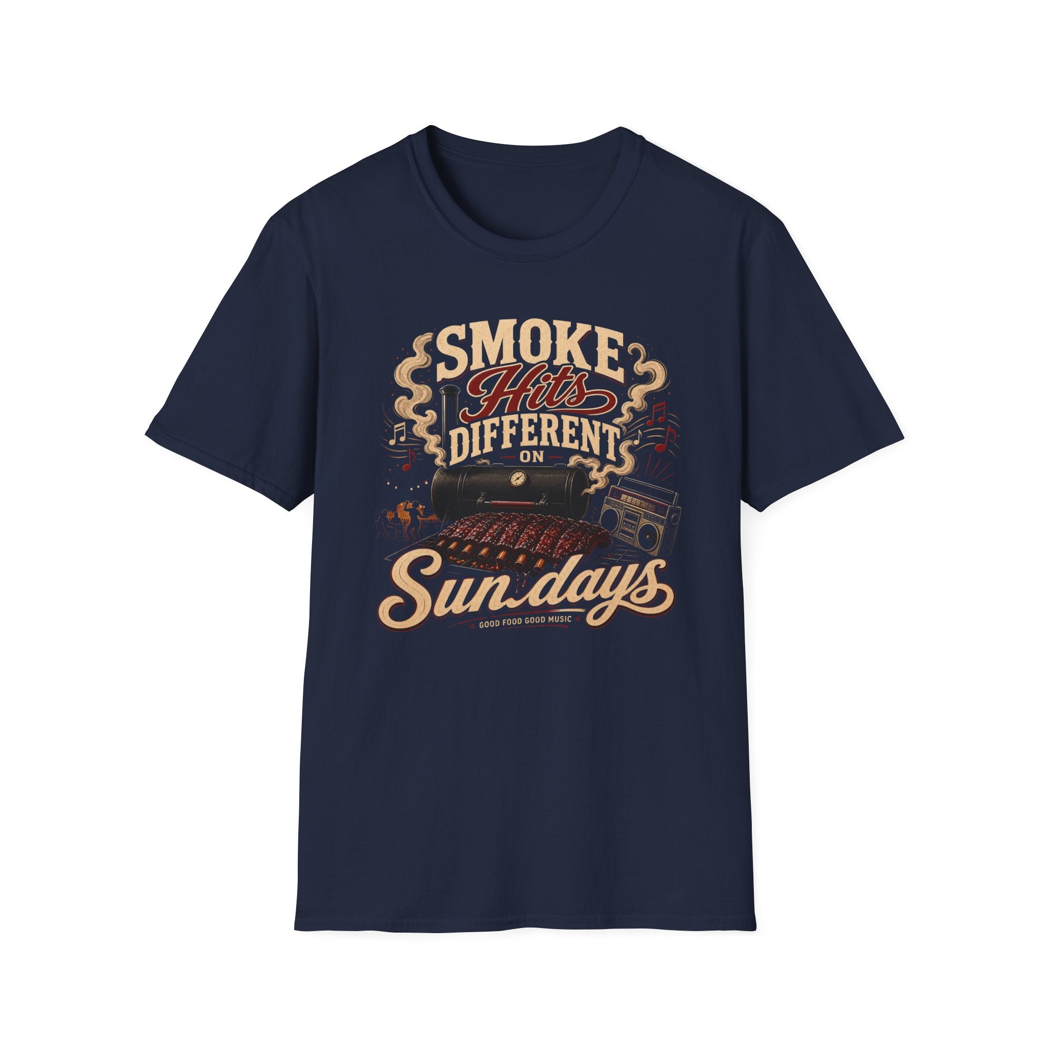 Smoke Hits Different Sundays T-Shirt