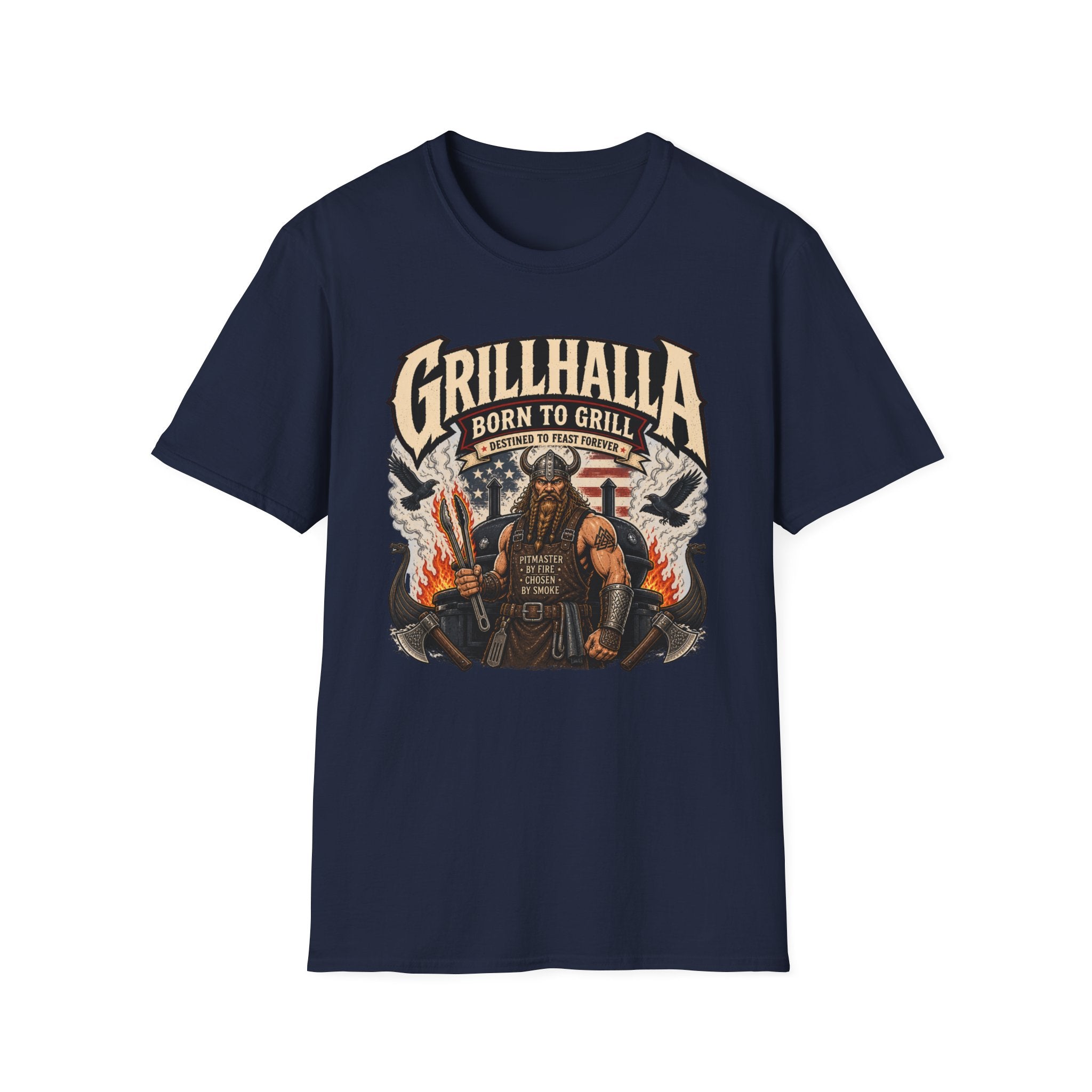 Grilhalla Born to Grill T-Shirt