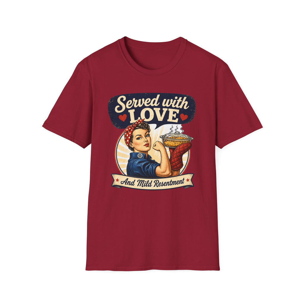 Rosie Served With Love Casserole T-Shirt