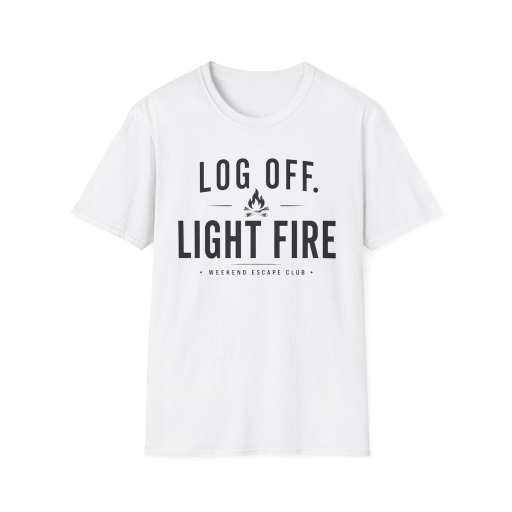 Log Off Light Fire T-Shirt