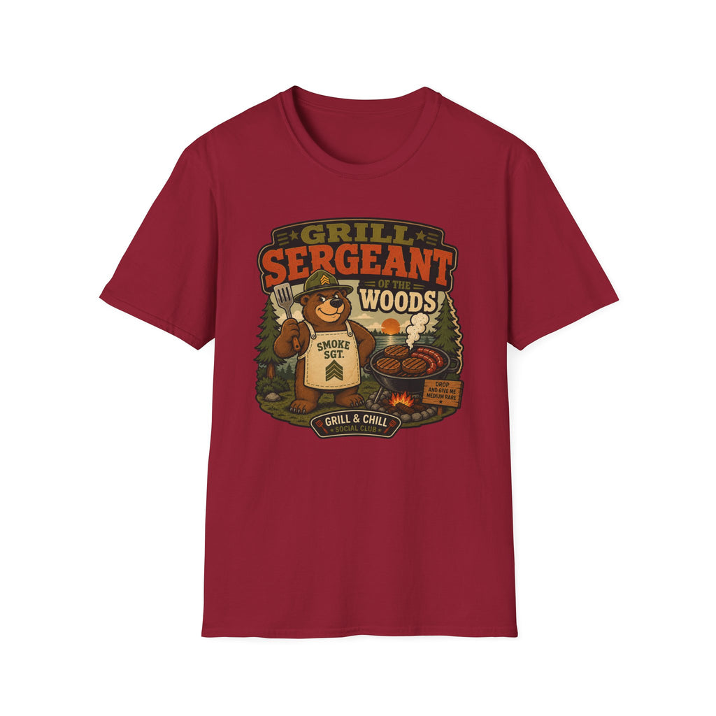 Grill Sergeant Bear T-Shirt