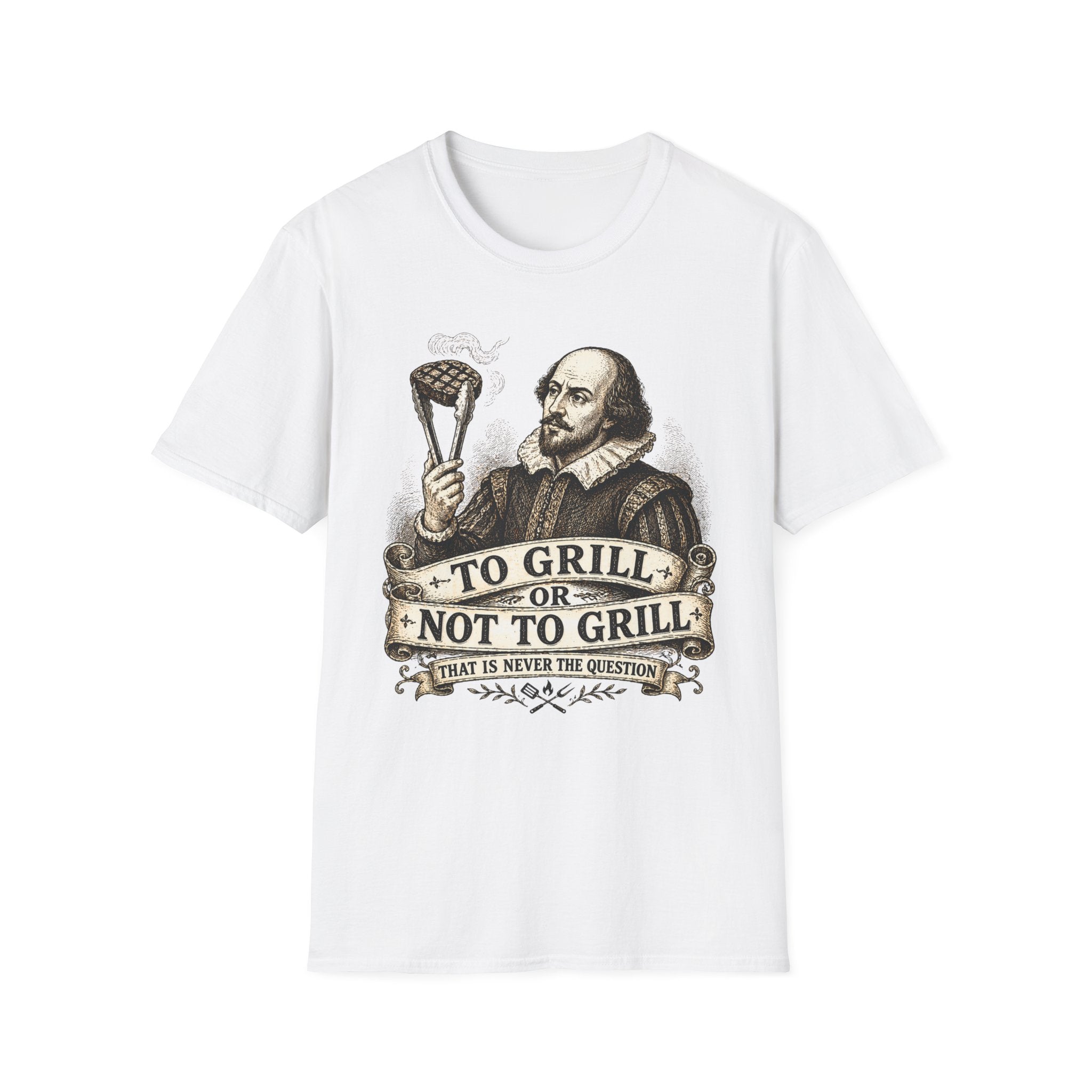 Shakespeare To Grill or Not T-Shirt