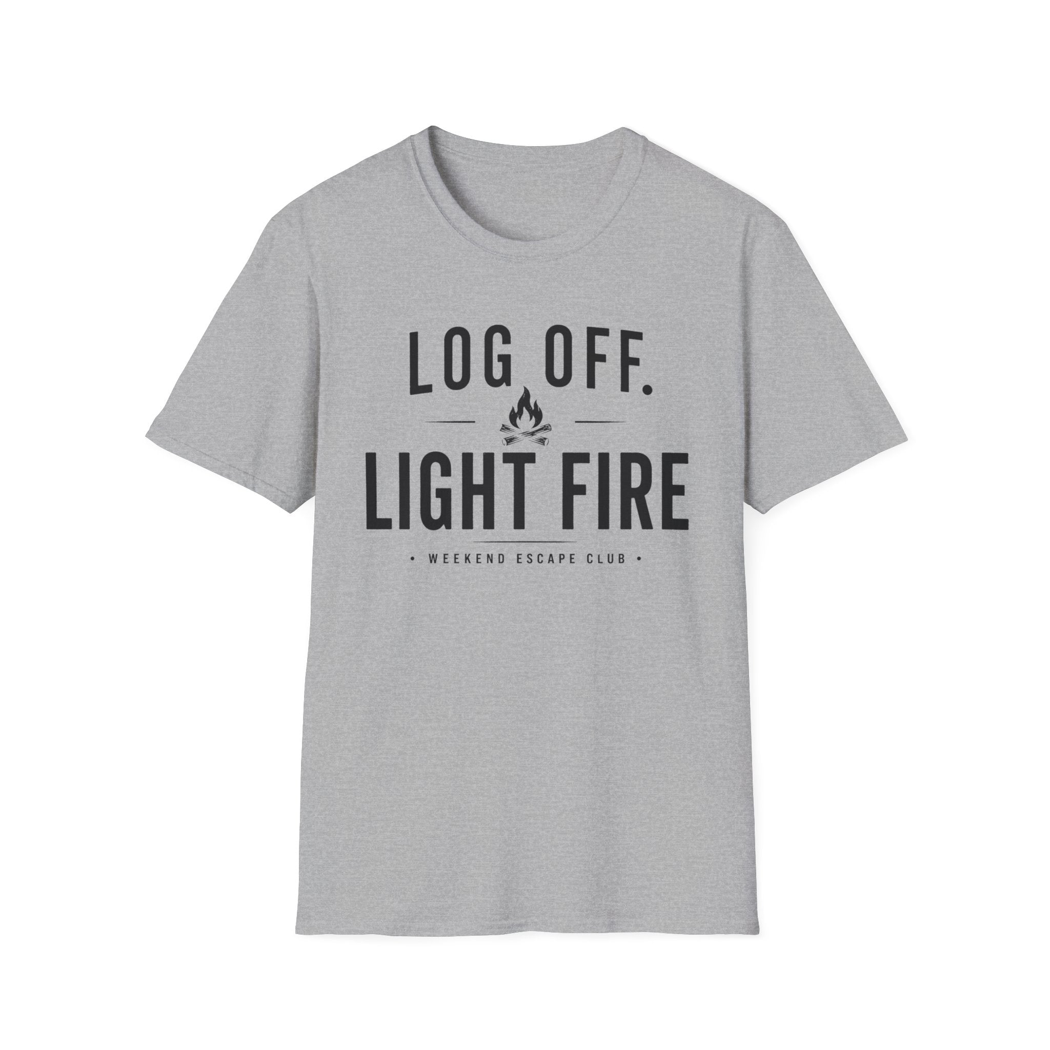 Log Off Light Fire T-Shirt
