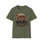 Smoke Fire Repeat Barrel T-Shirt
