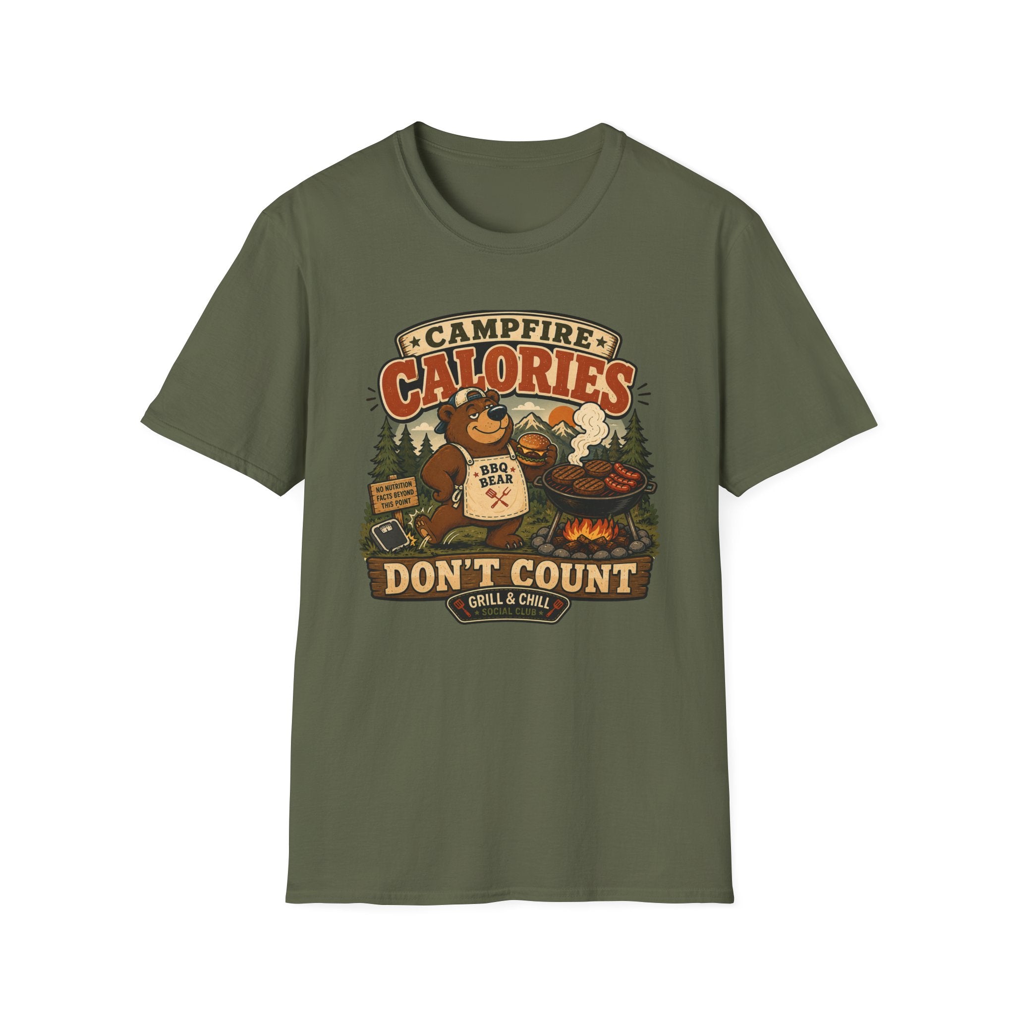 Campfire Calories Don't Count T-Shirt