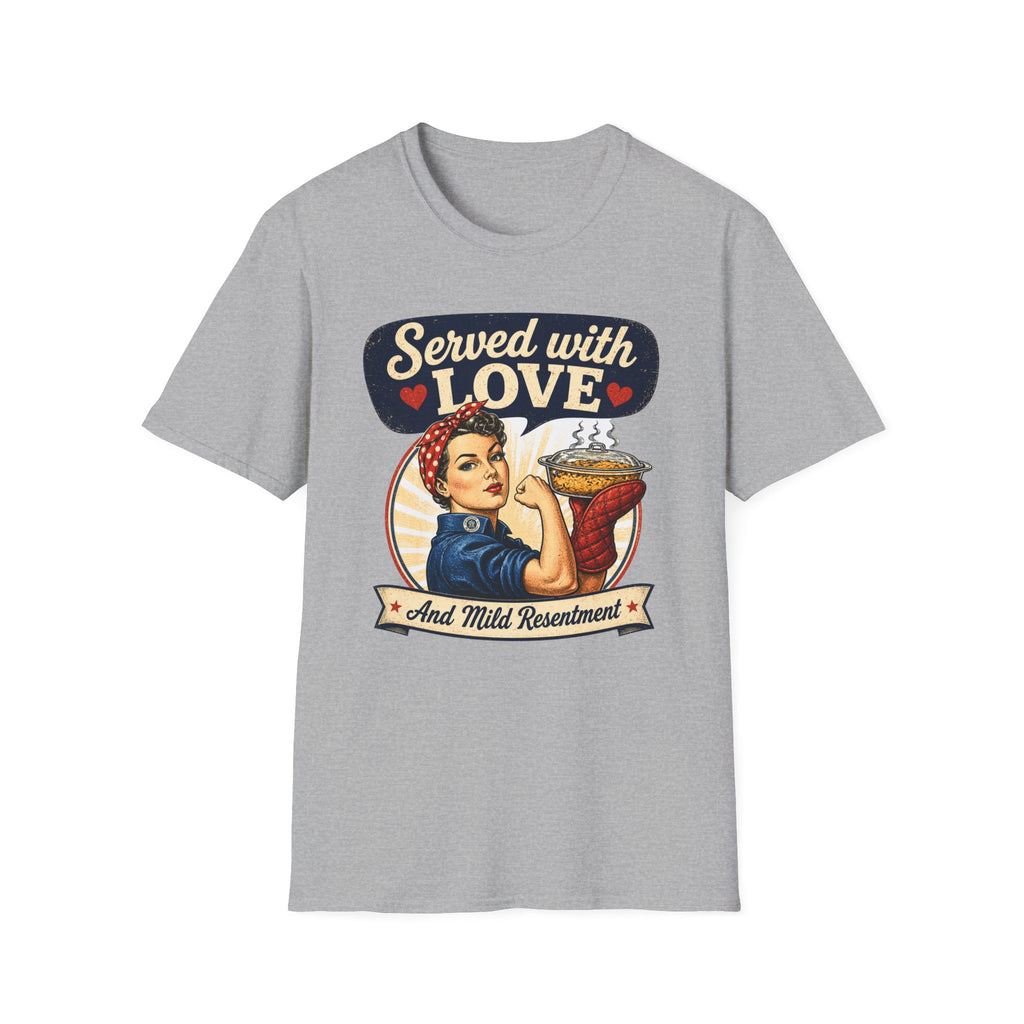 Rosie Served With Love Casserole T-Shirt
