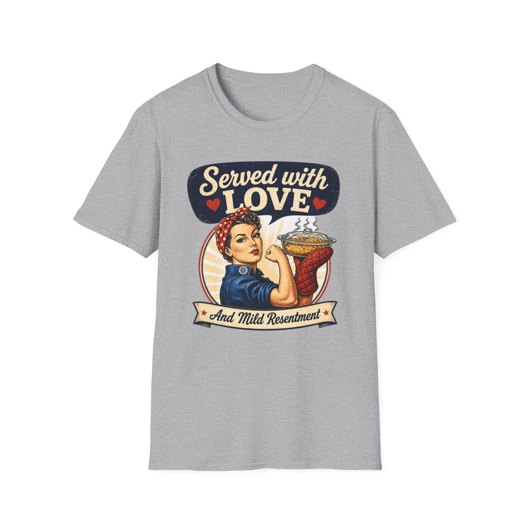 Rosie Served With Love Casserole T-Shirt