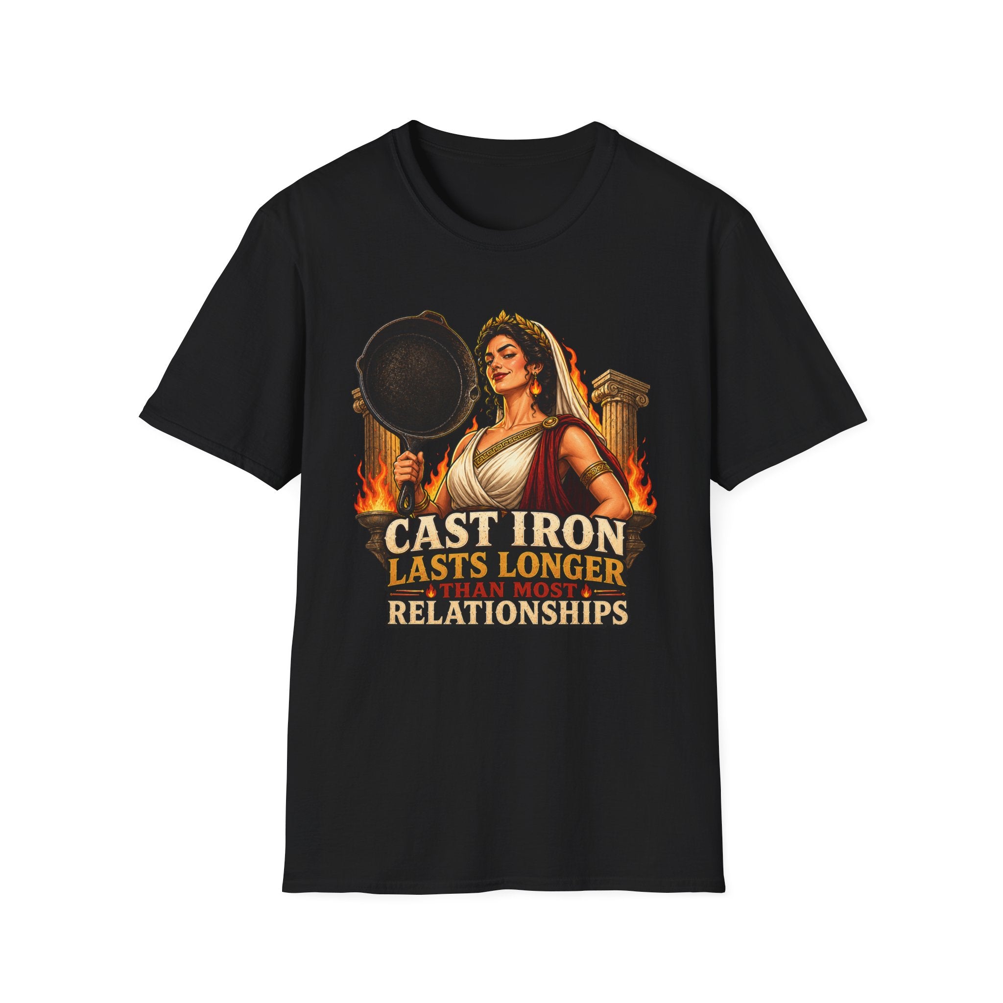 Cast Iron Lasts Longer T-Shirt