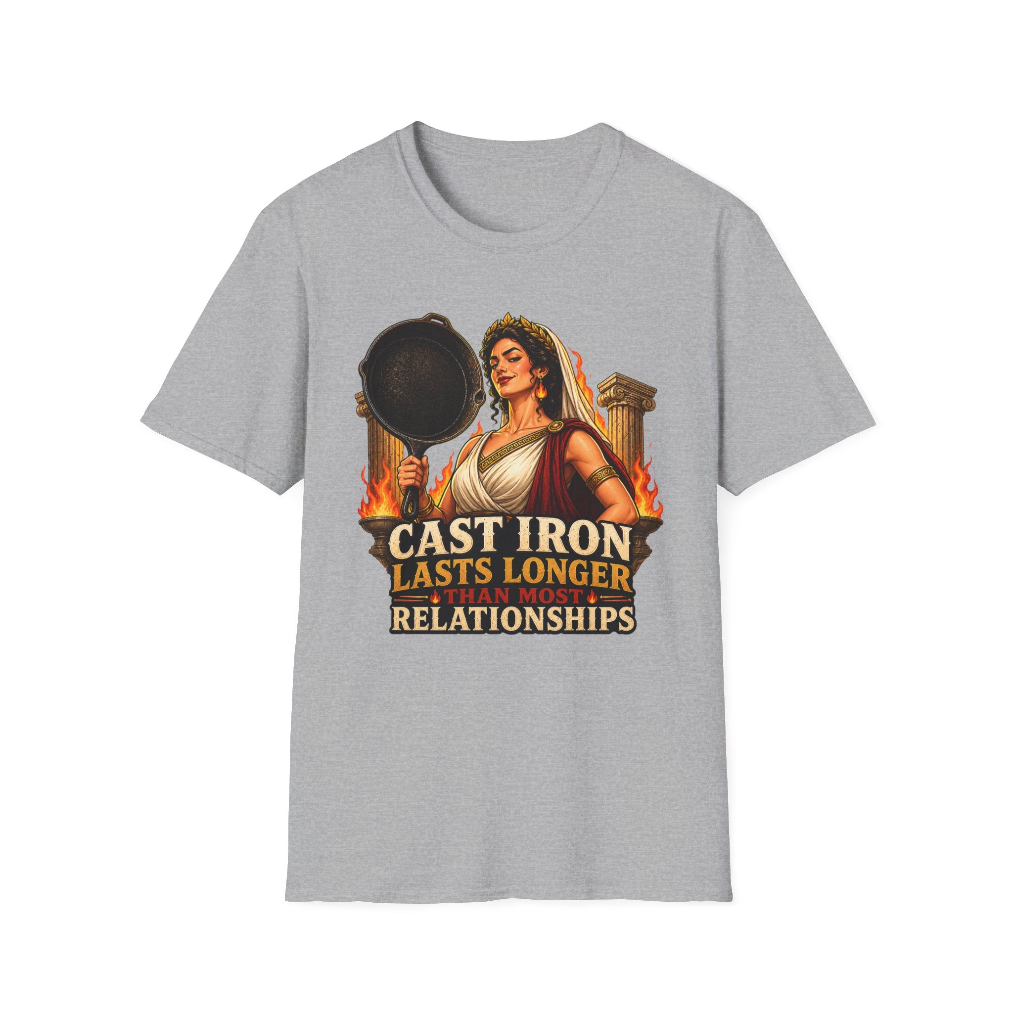 Cast Iron Lasts Longer T-Shirt