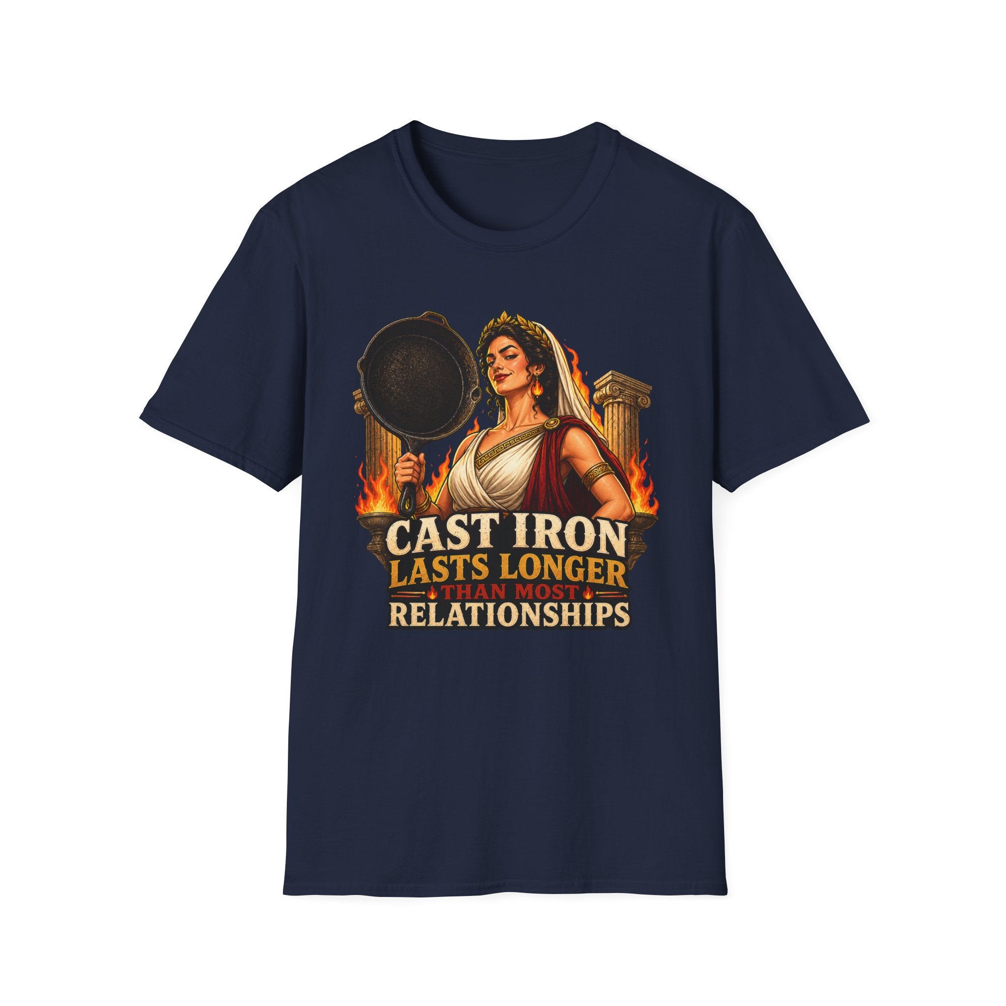 Cast Iron Lasts Longer T-Shirt