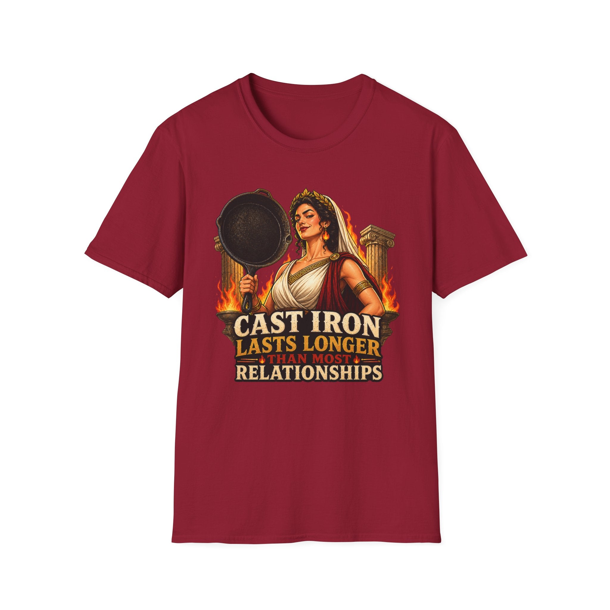 Cast Iron Lasts Longer T-Shirt