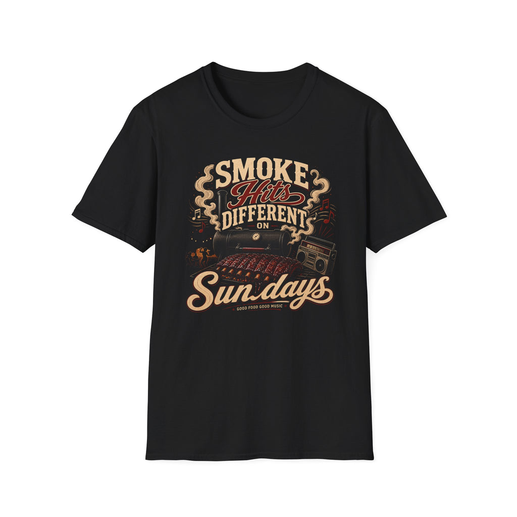 Smoke Hits Different Sundays T-Shirt