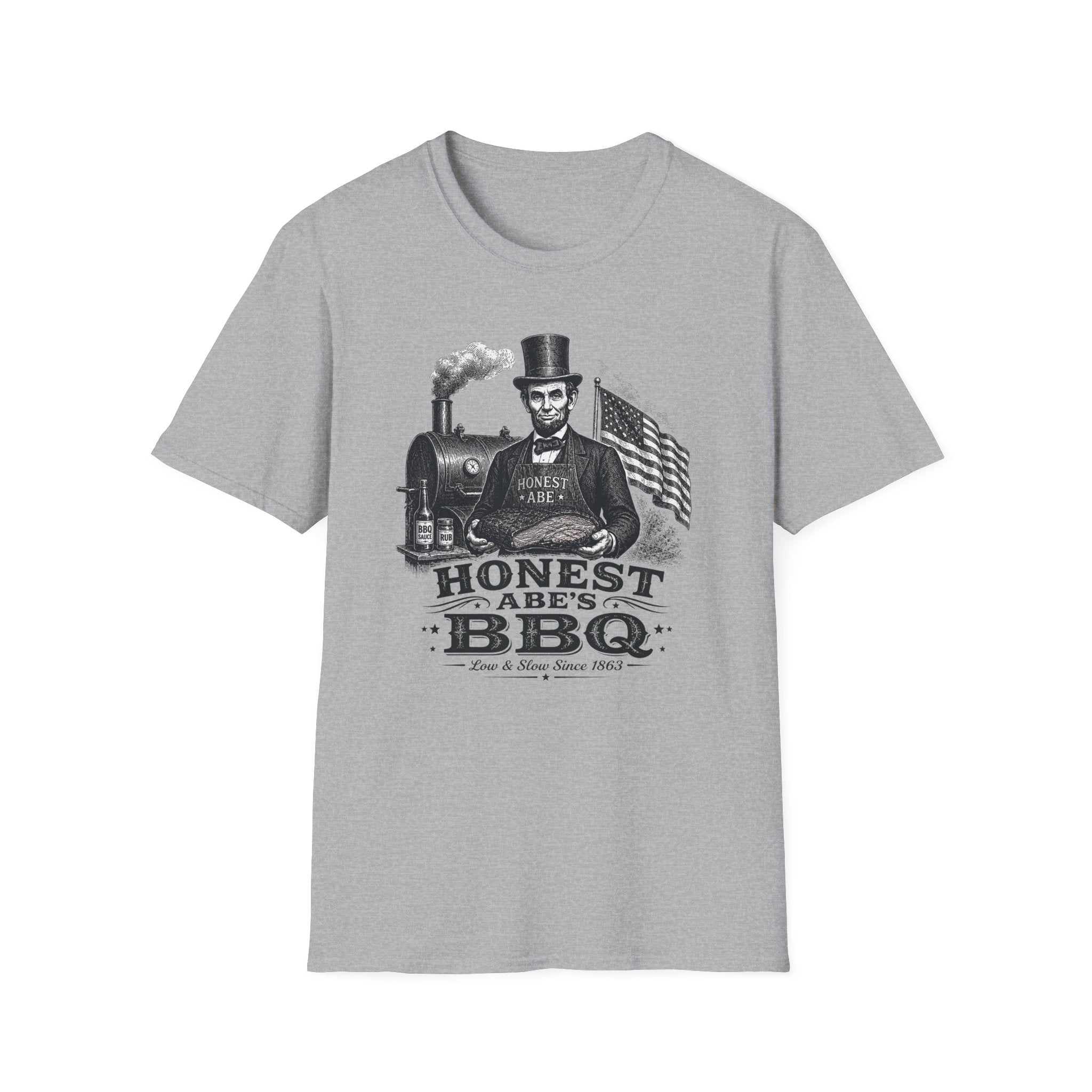 Honest Abe's BBQ T-Shirt
