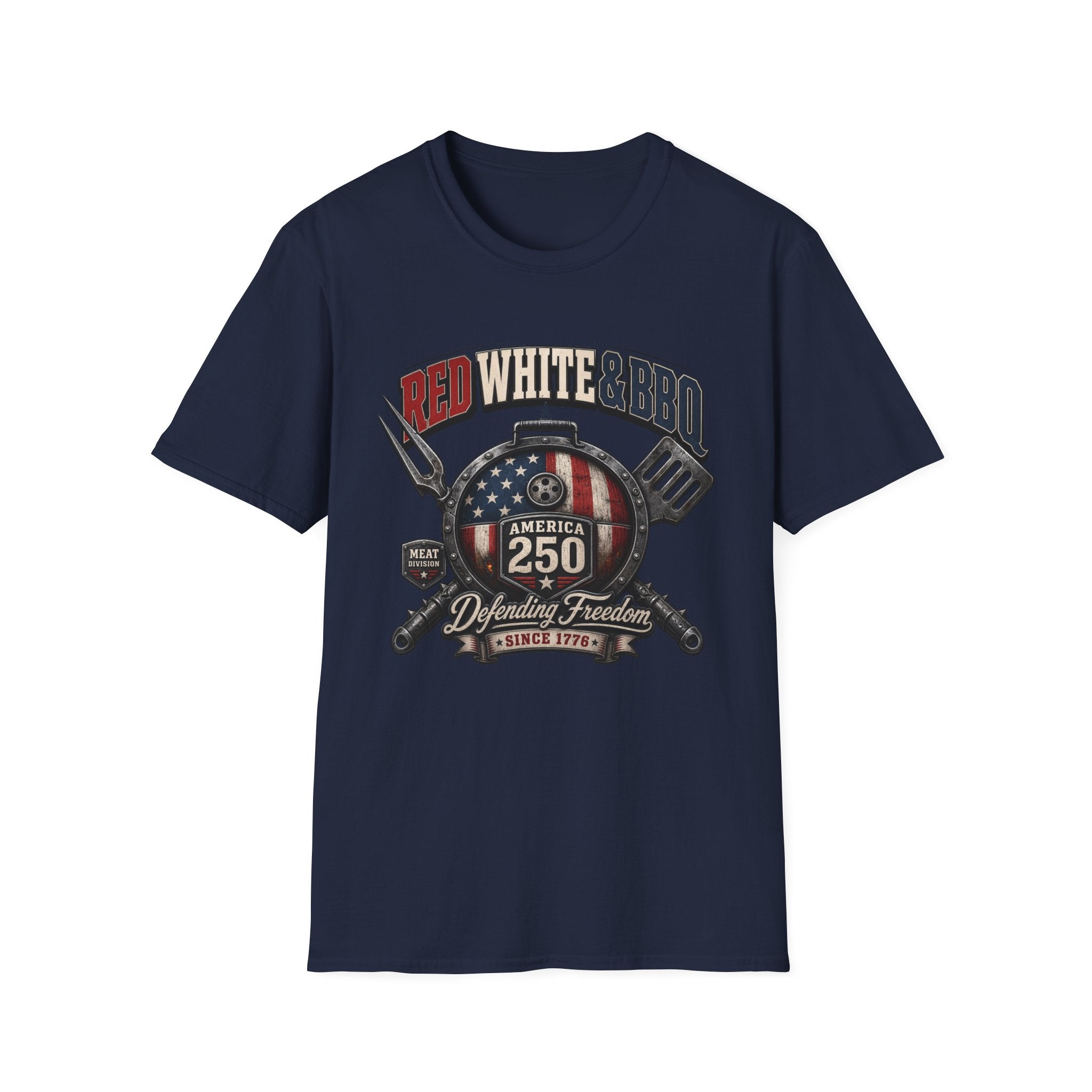 Red White BBQ 250 T-Shirt