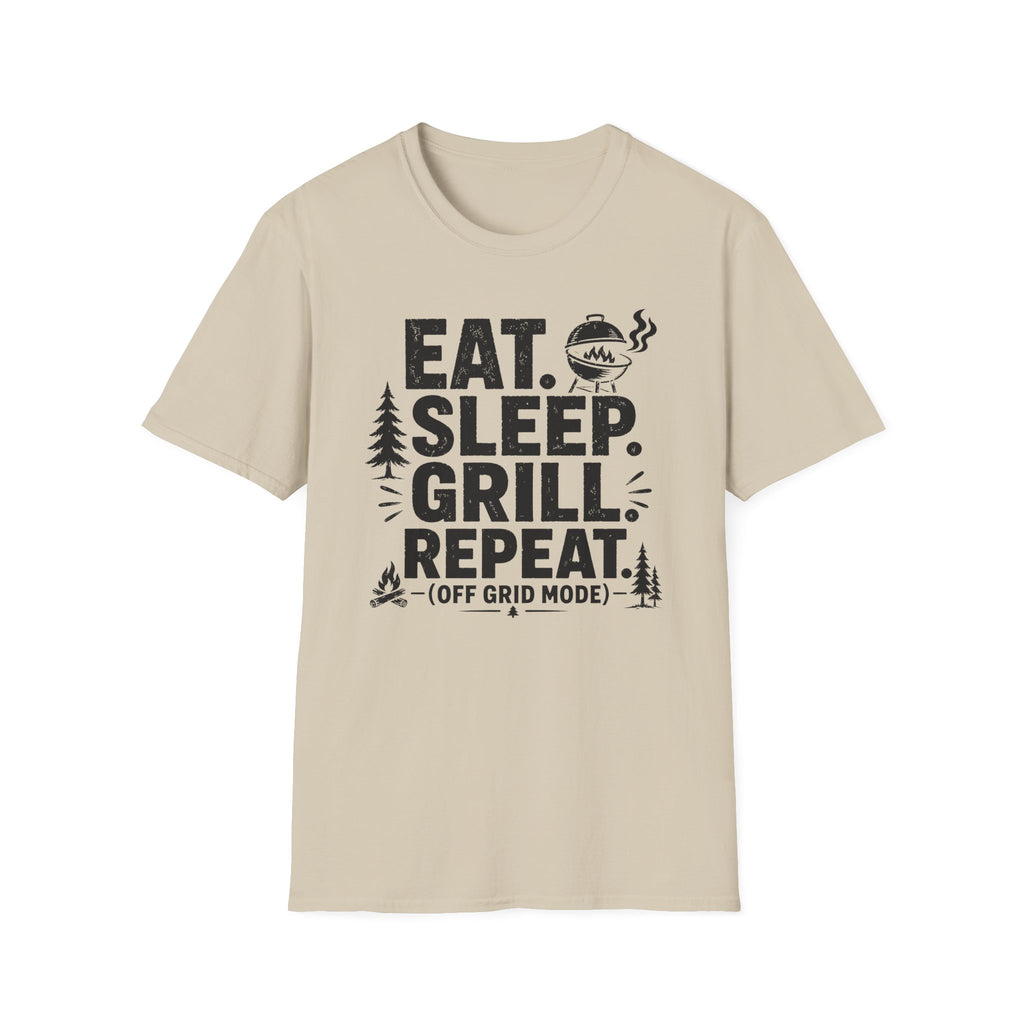Eat Sleep Grill Repeat T-Shirt
