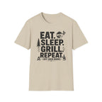 Eat Sleep Grill Repeat T-Shirt