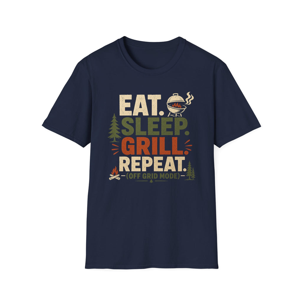 Eat Sleep Grill Repeat T-Shirt
