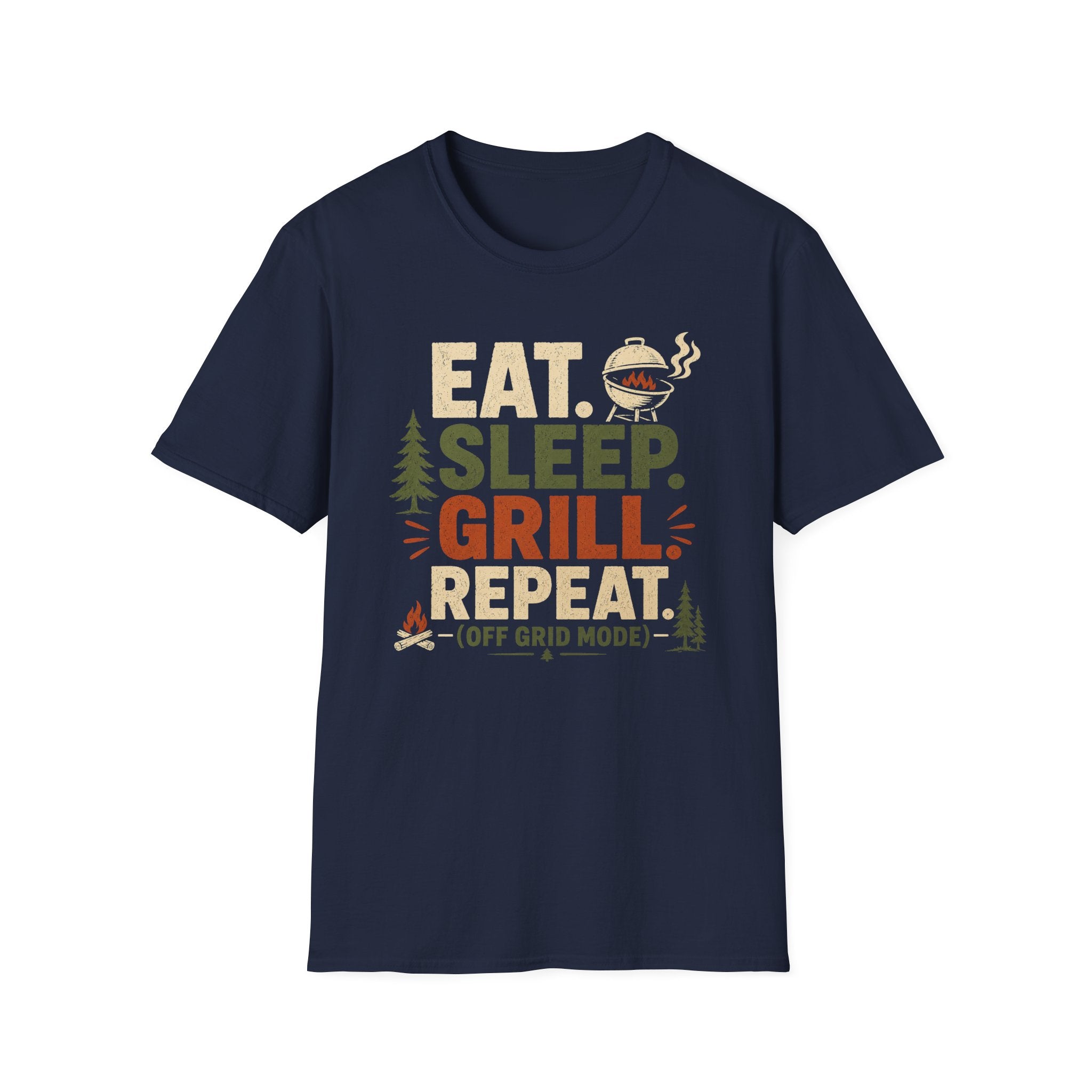 Eat Sleep Grill Repeat T-Shirt