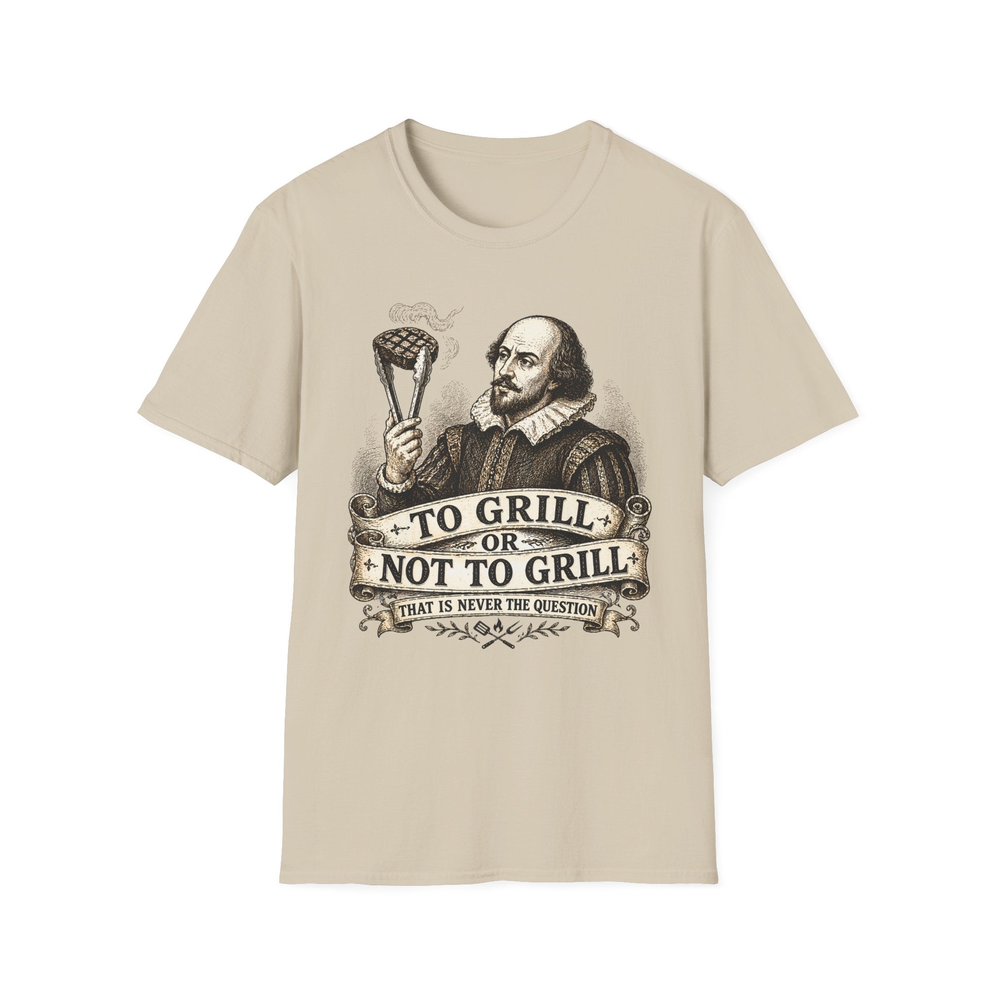 Shakespeare To Grill or Not T-Shirt