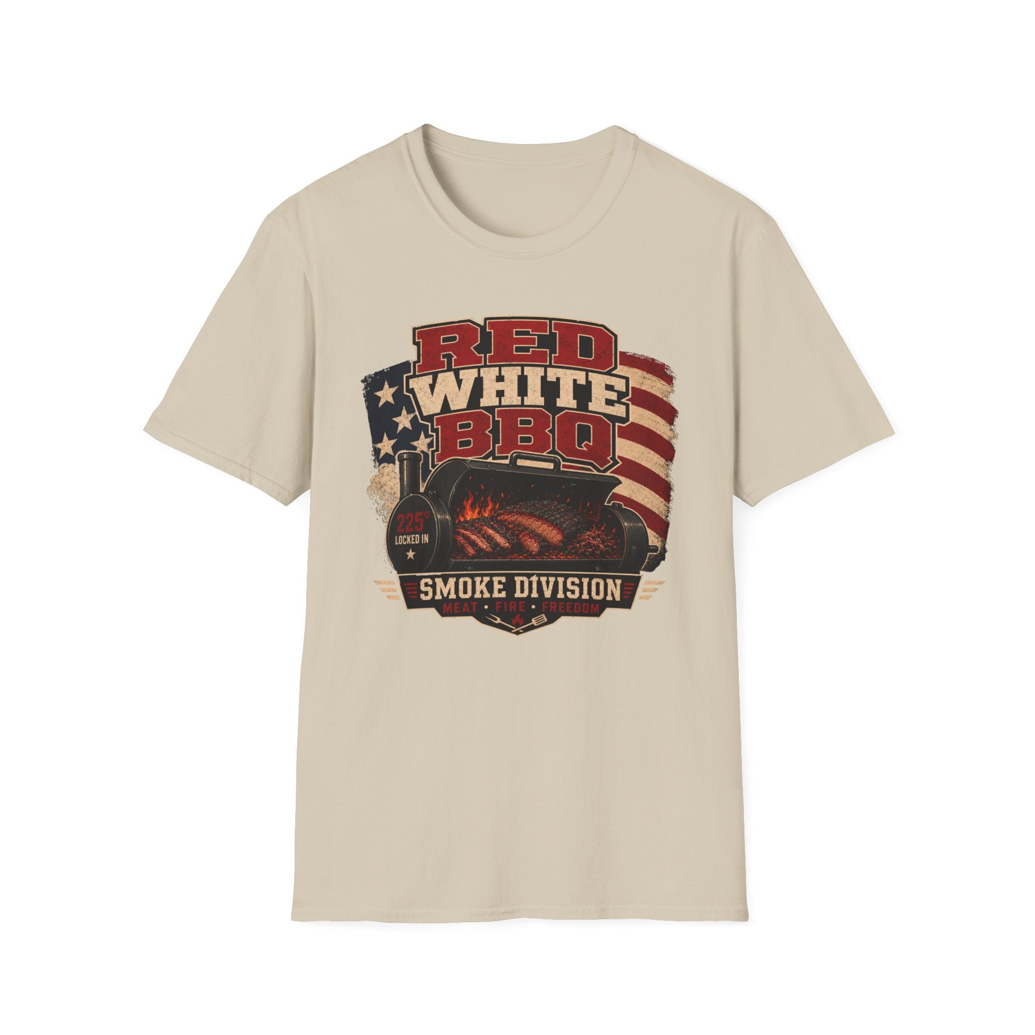 Red White BBQ T-Shirt