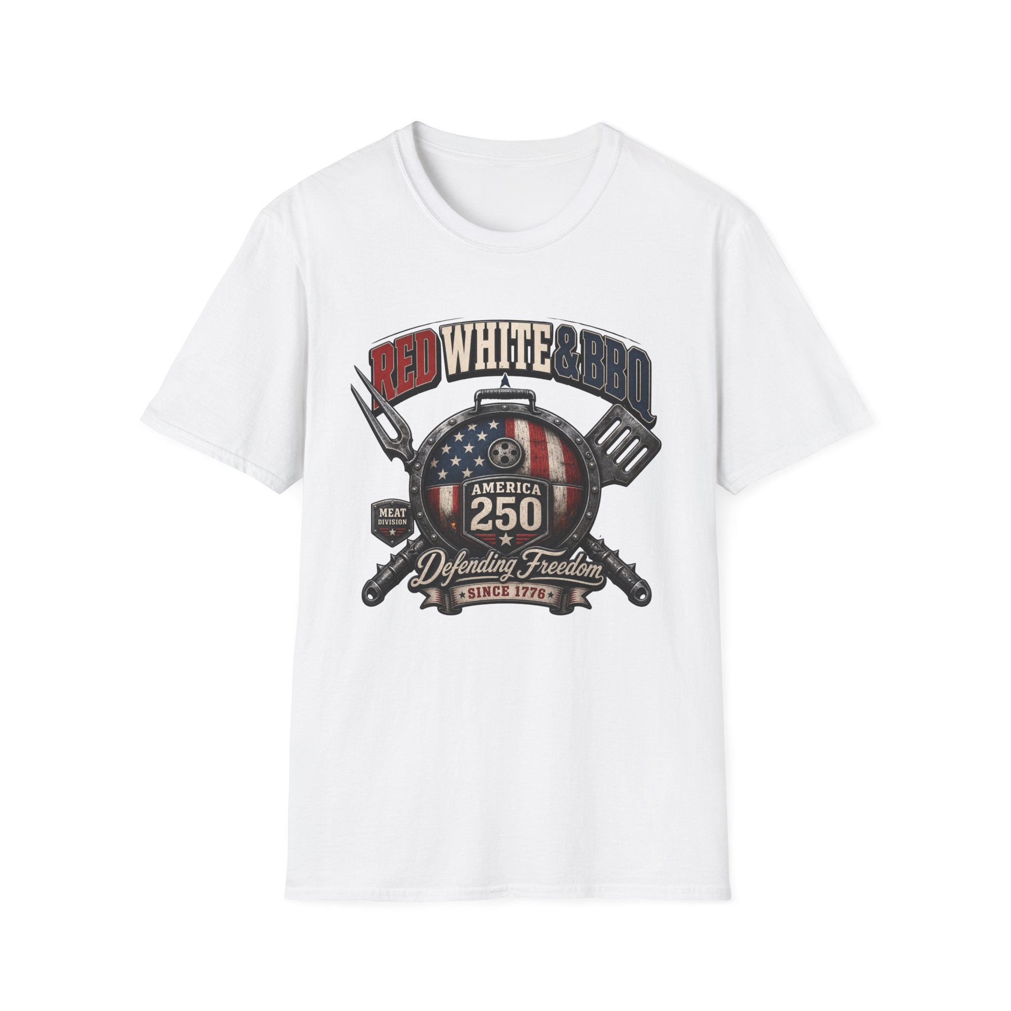 Red White BBQ 250 T-Shirt