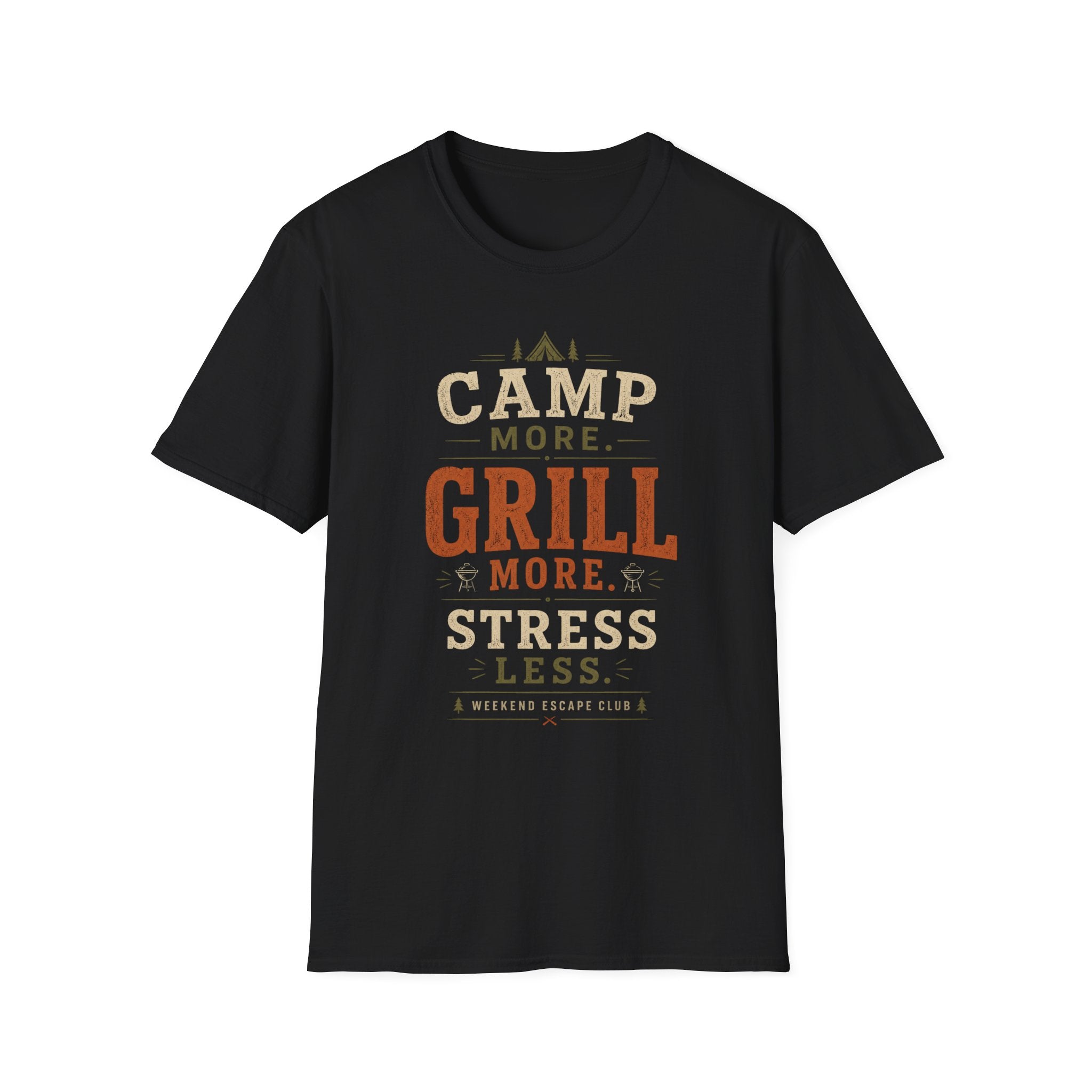 Camp More Grill More T-Shirt
