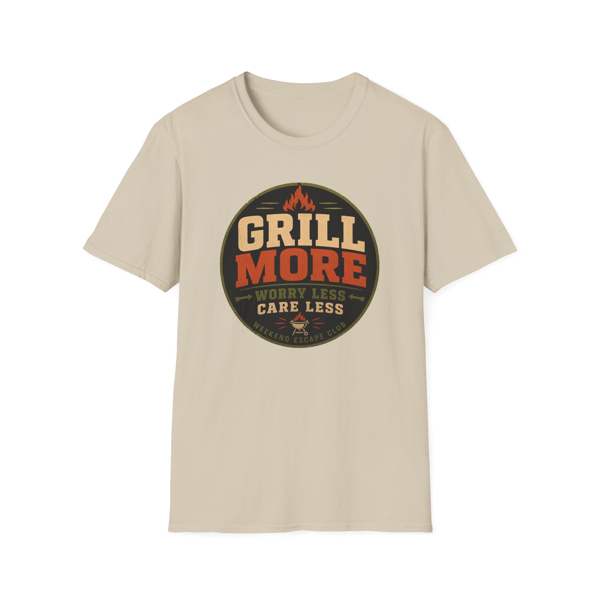 Grill More Worry Less T-Shirt