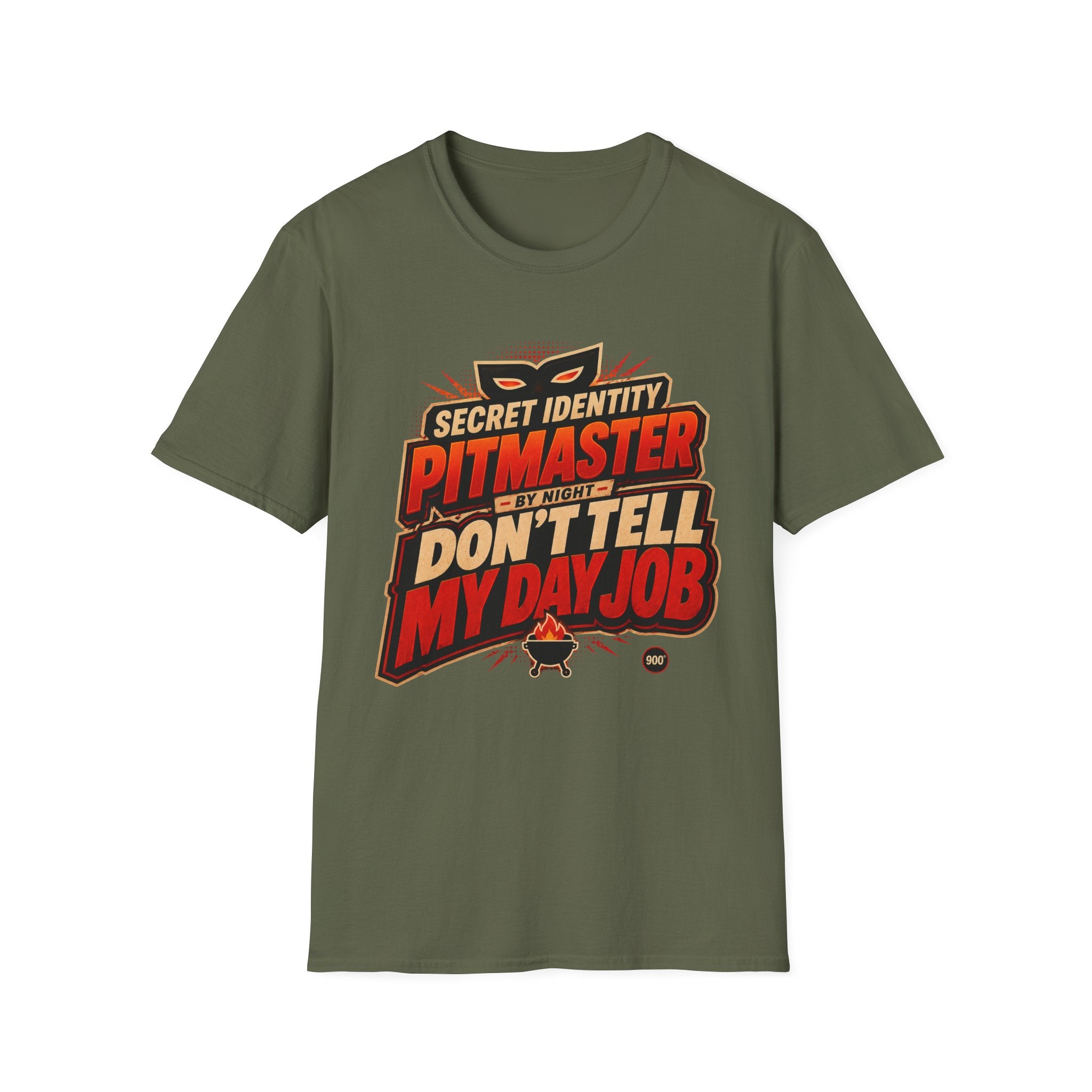 Secret Identity Pitmaster T-Shirt