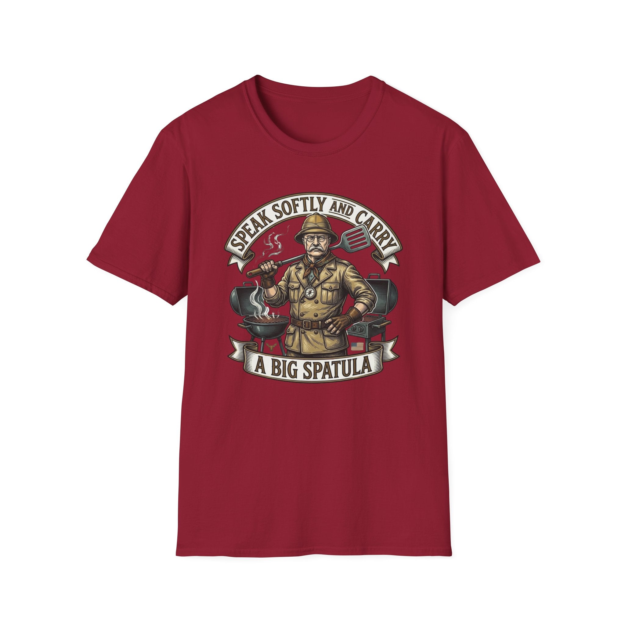Roosevelt Carry a Big Spatula T-Shirt
