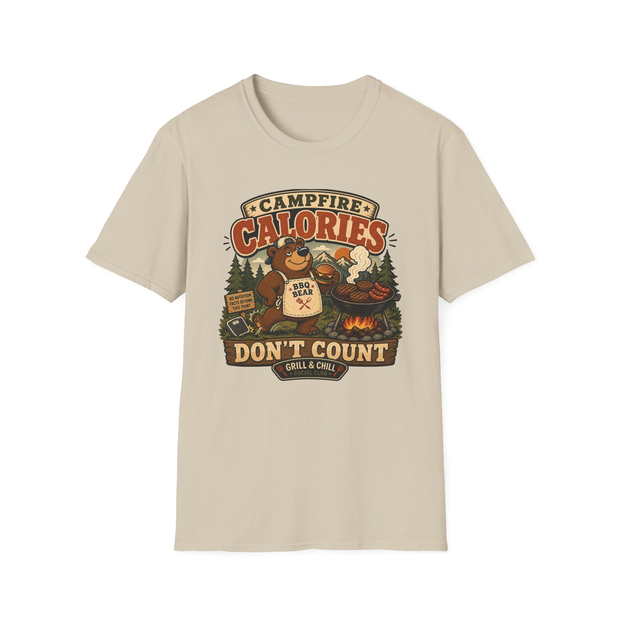 Campfire Calories Don't Count T-Shirt