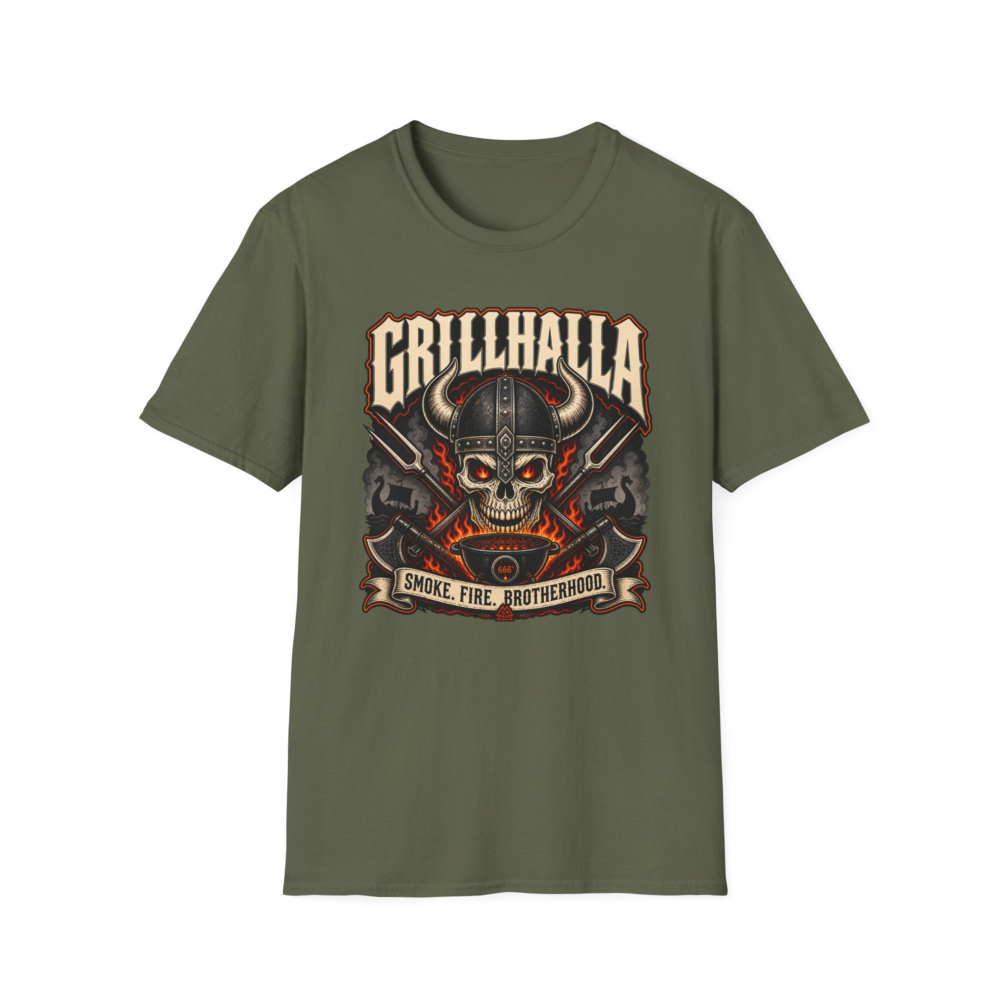 Grillhalla Skull T-Shirt