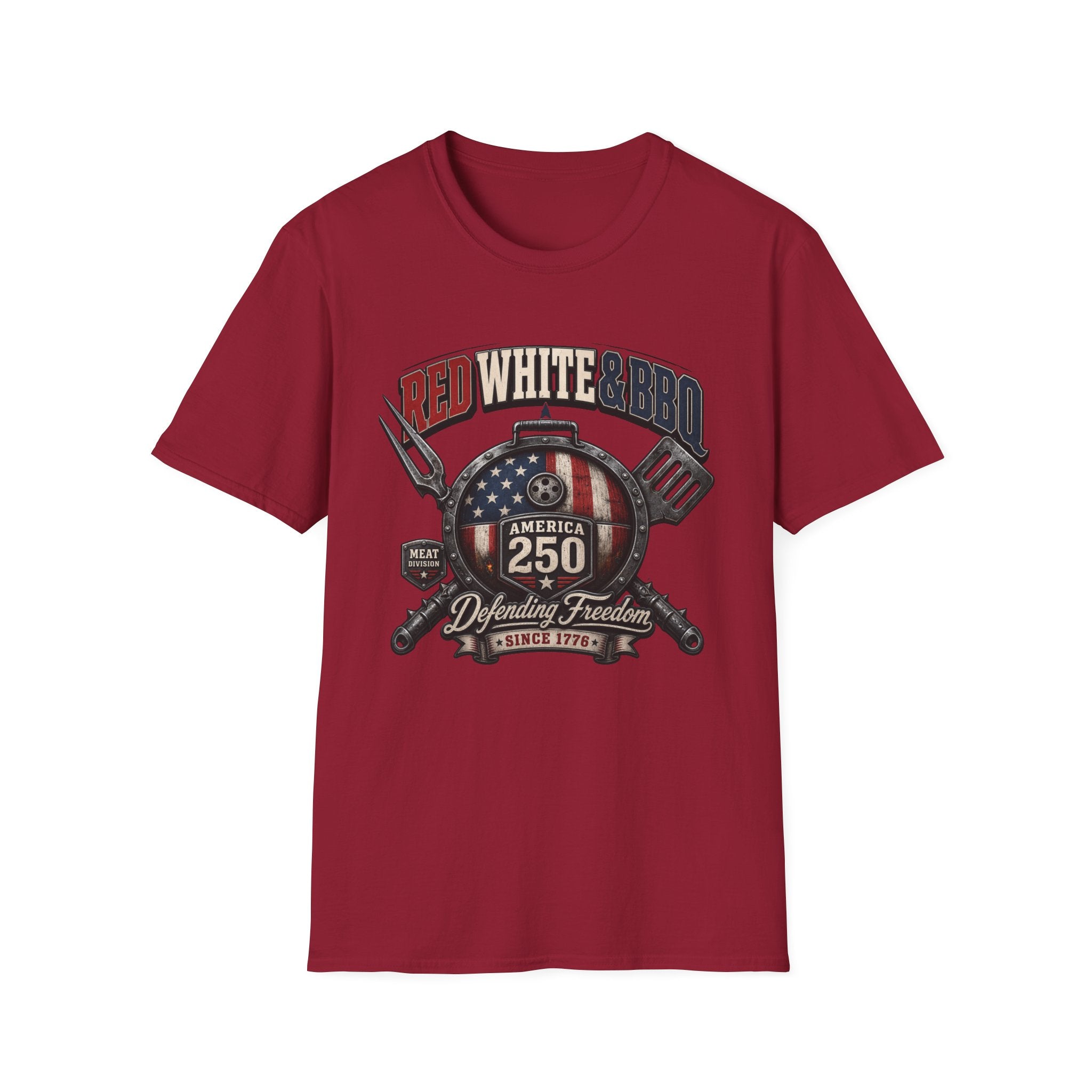 Red White BBQ 250 T-Shirt
