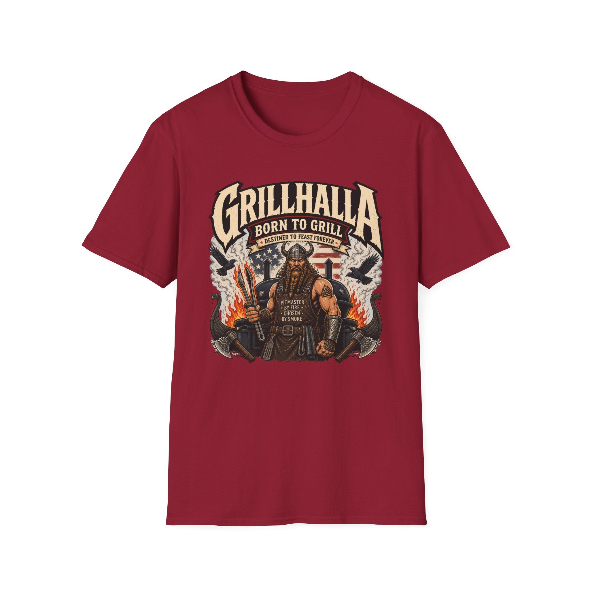 Grilhalla Born to Grill T-Shirt