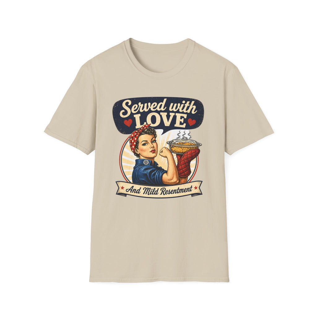 Rosie Served With Love Casserole T-Shirt