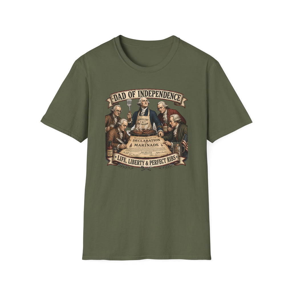 Dad of Independence T-Shirt