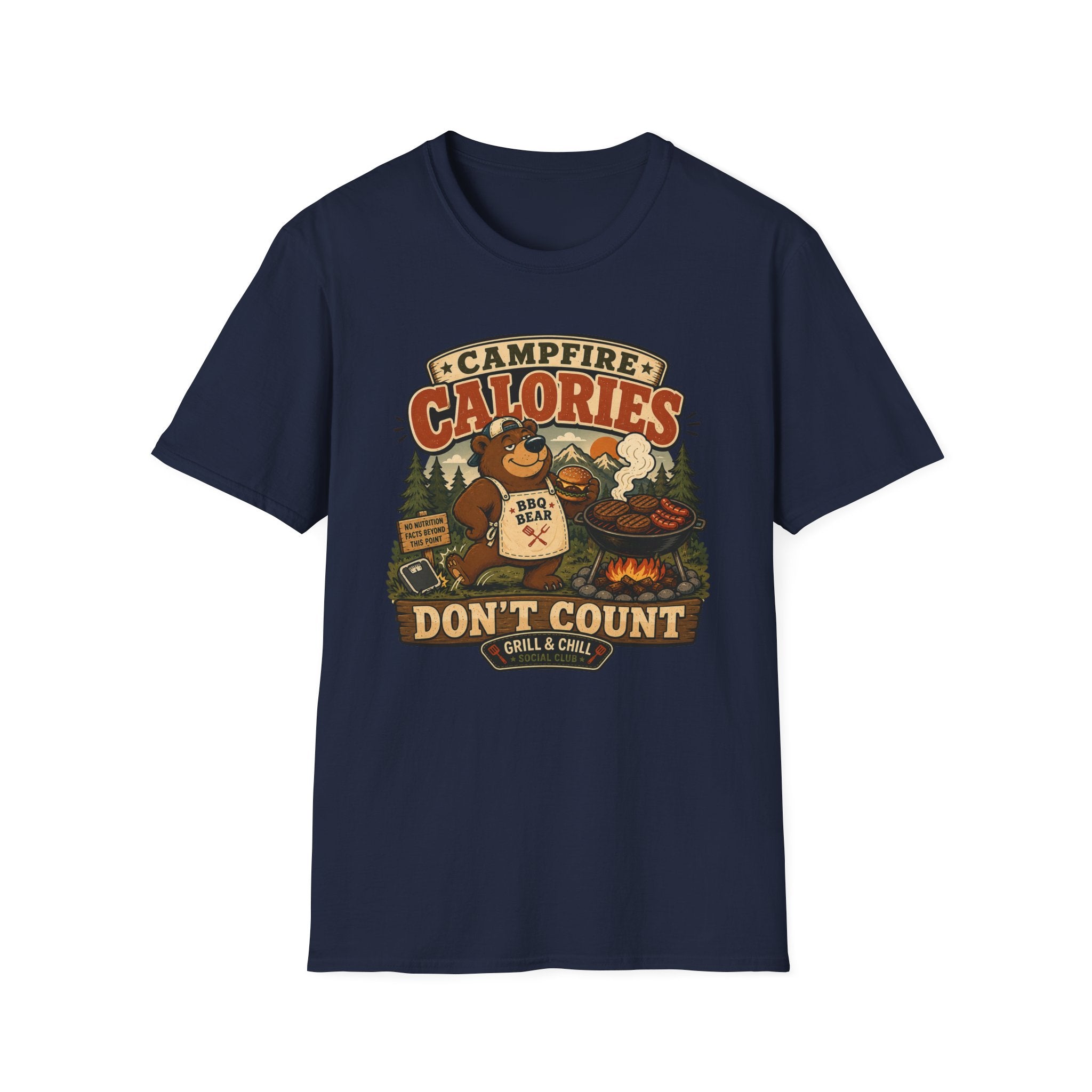 Campfire Calories Don't Count T-Shirt