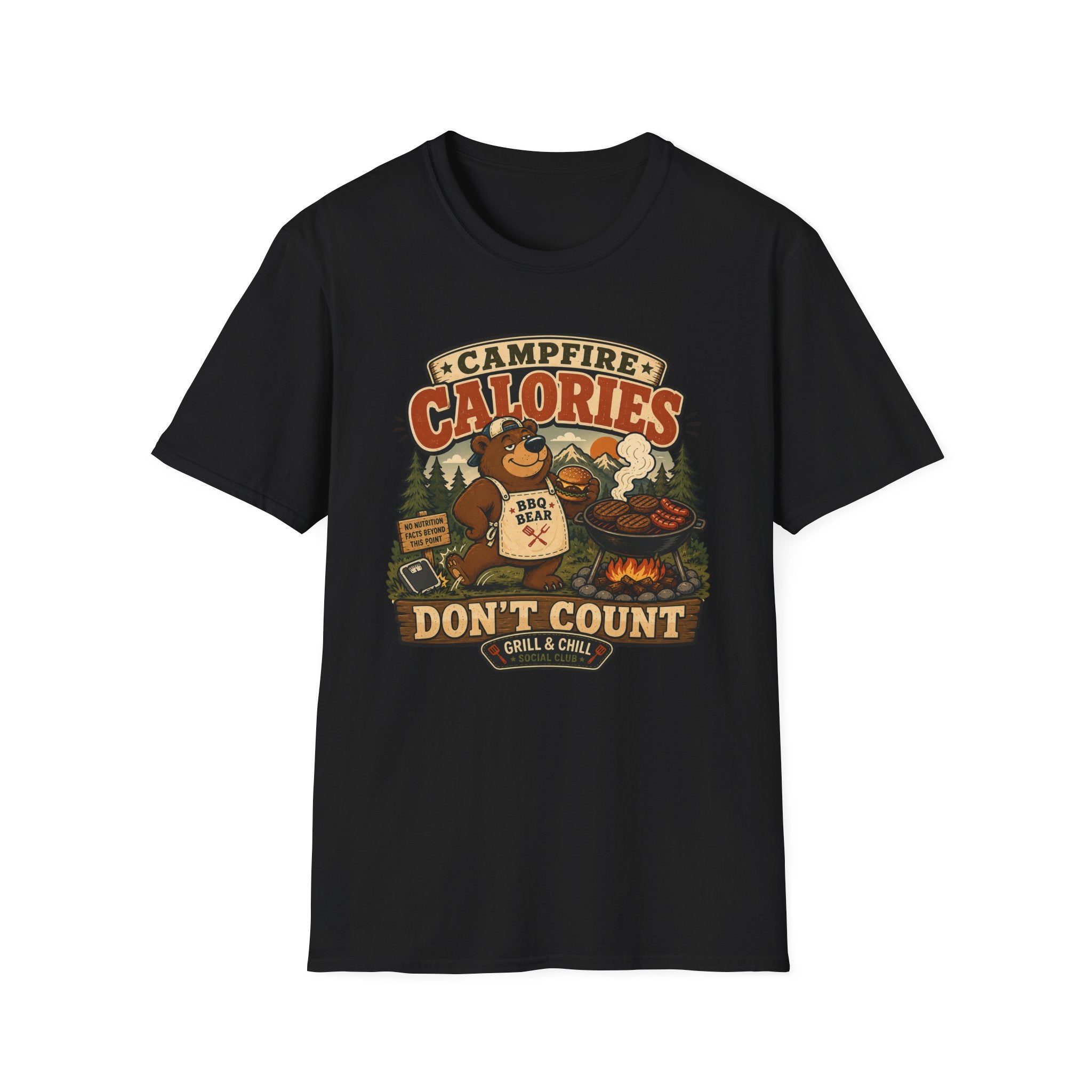 Campfire Calories Don't Count T-Shirt