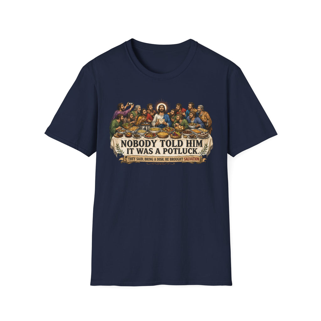 Jesus Potluck Salvation T-Shirt