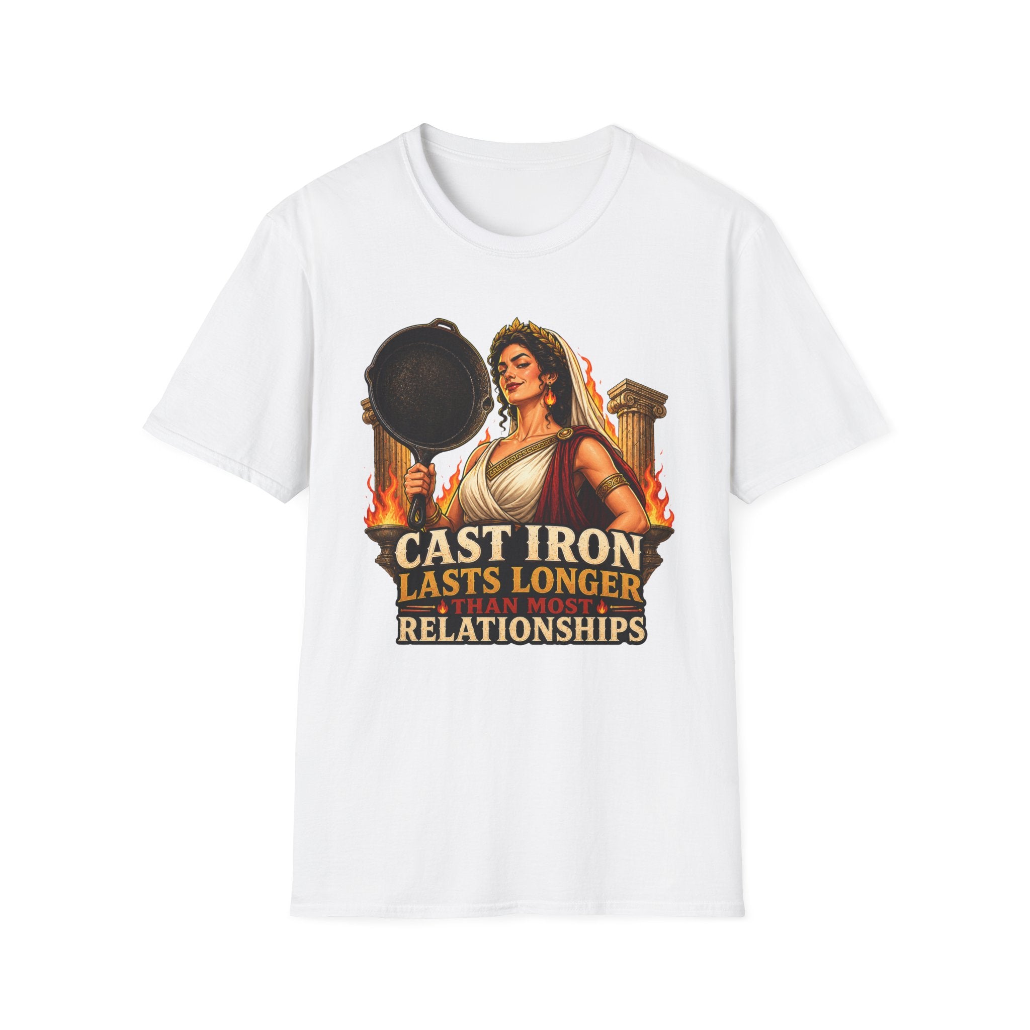 Cast Iron Lasts Longer T-Shirt