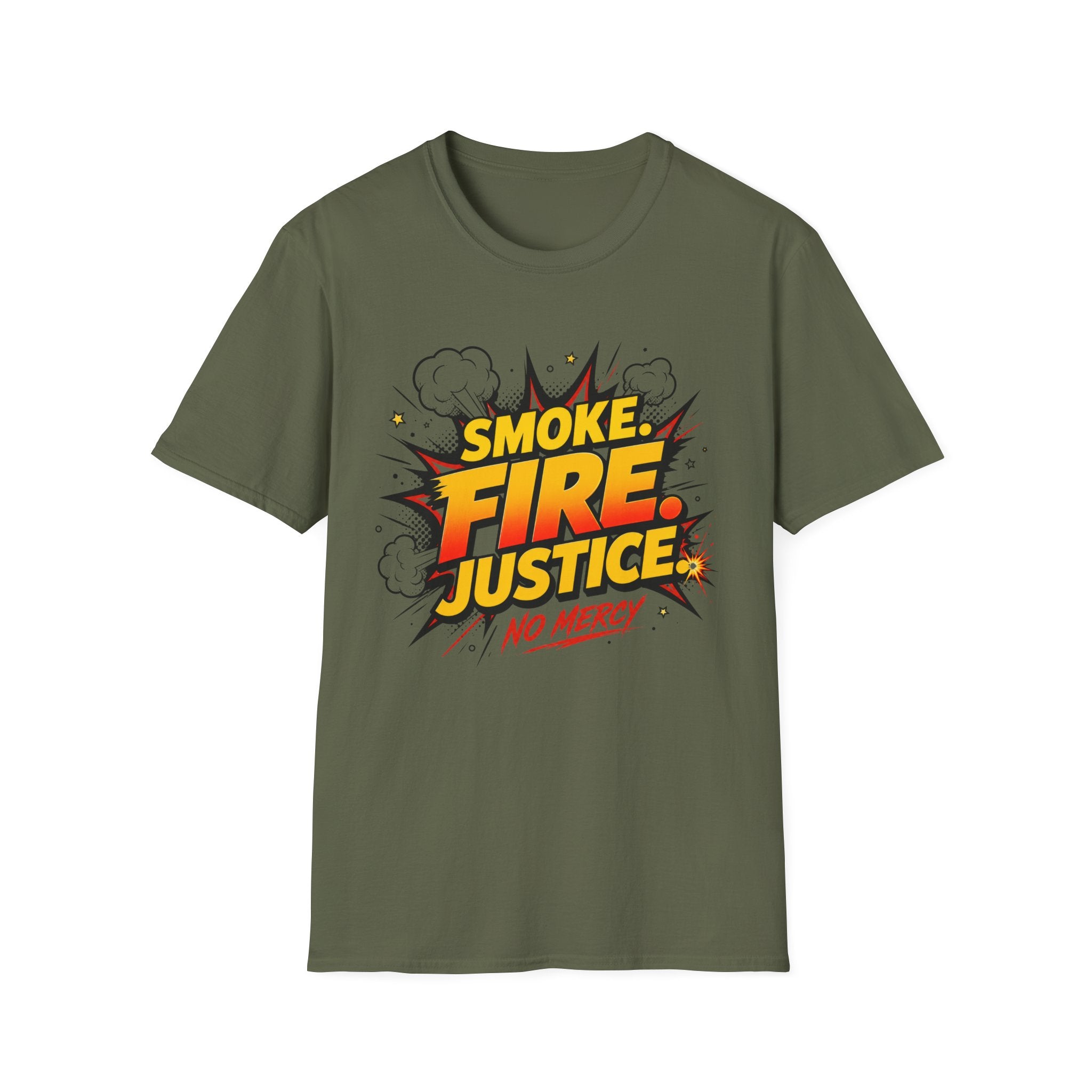 Smoke Fire Justice T-Shirt