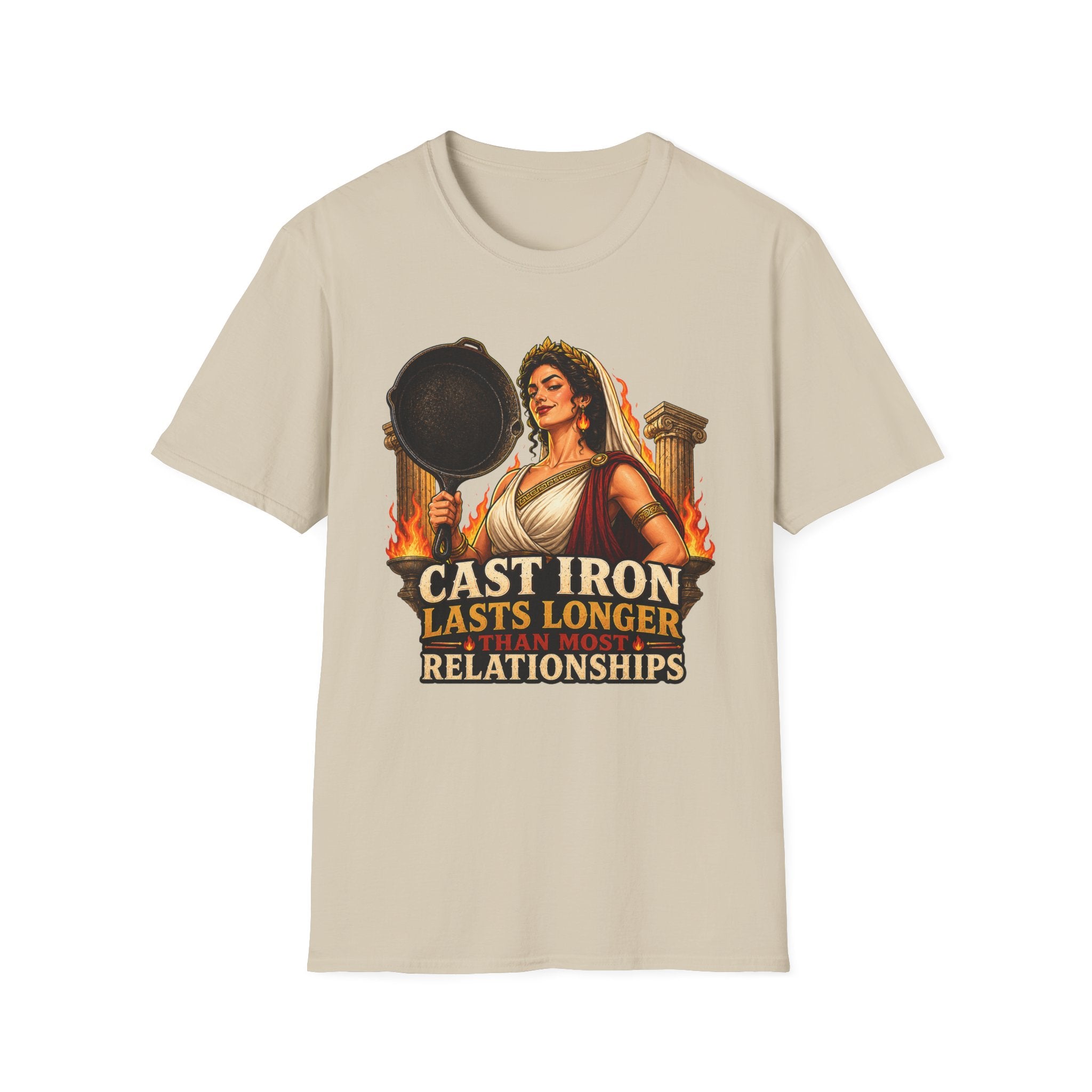 Cast Iron Lasts Longer T-Shirt