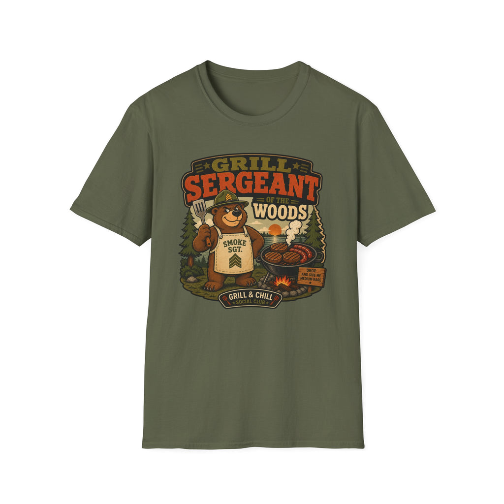Grill Sergeant Bear T-Shirt